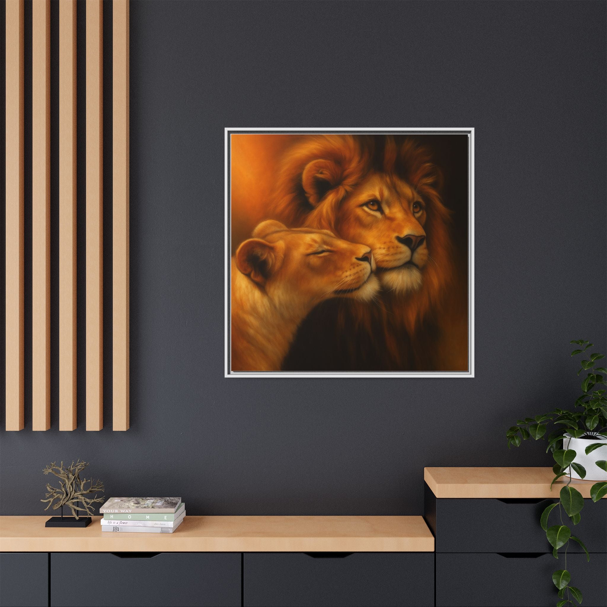 Lion Couple Wildlife