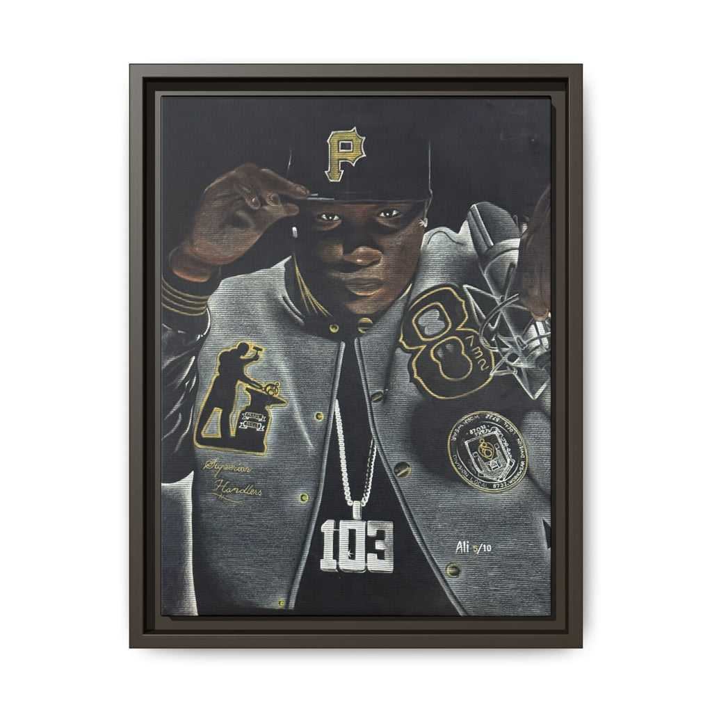 Canvas Looking in the Mirror Wall Art