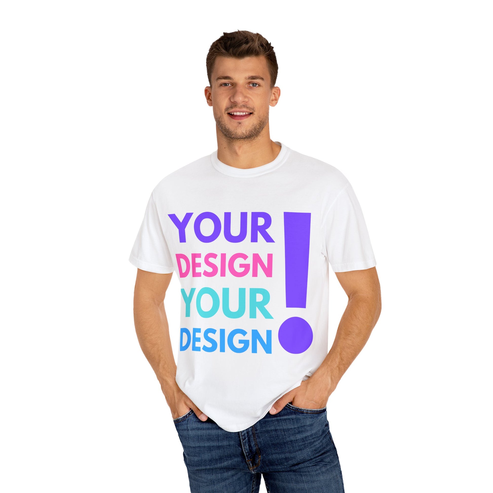Customizable Unisex T-shirt, Playful Graphic Tee, Personalized Gift, Trendy Casual Wear, Fun Statement Shirt