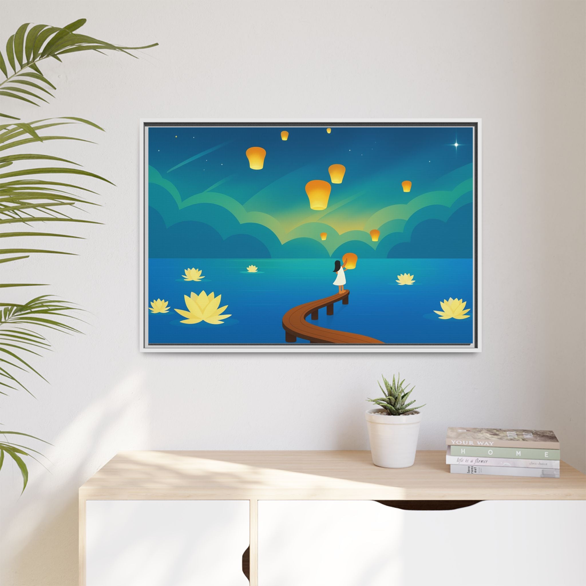 Serene Lantern Dreams