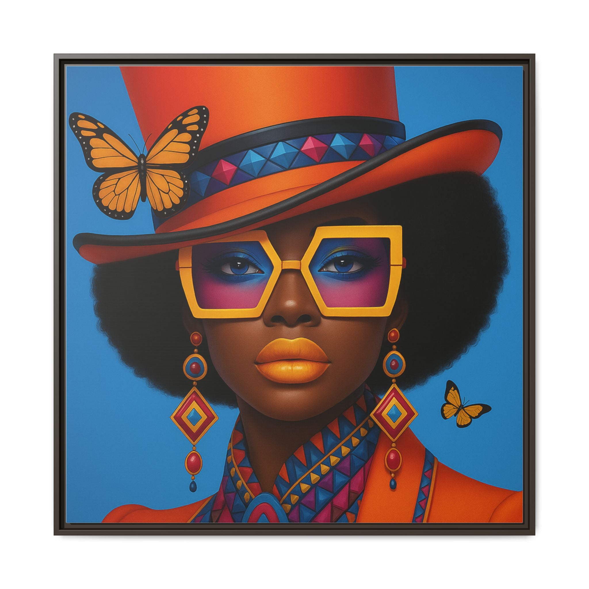 Butterfly Afro Queen