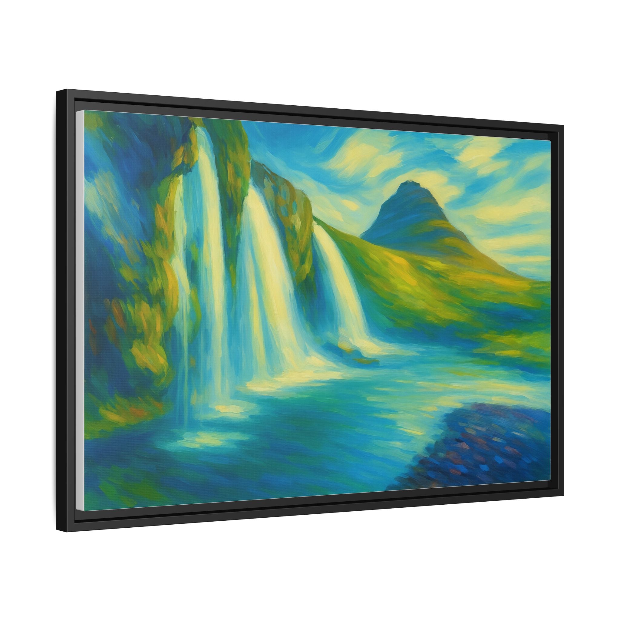 Waterfall Green Landscape