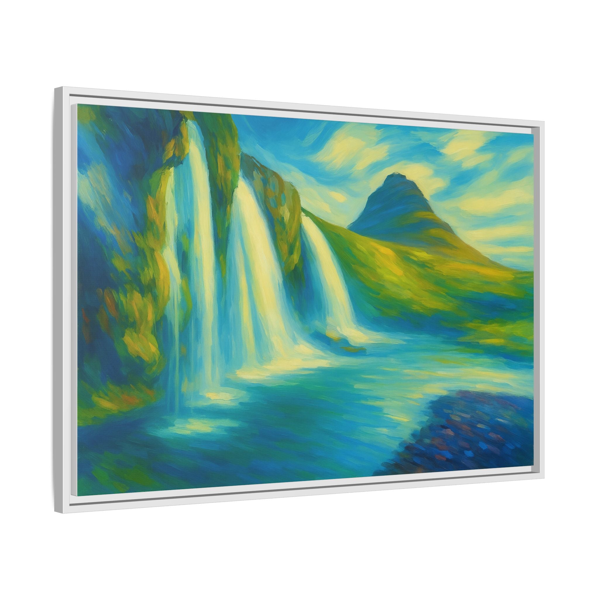 Waterfall Green Landscape