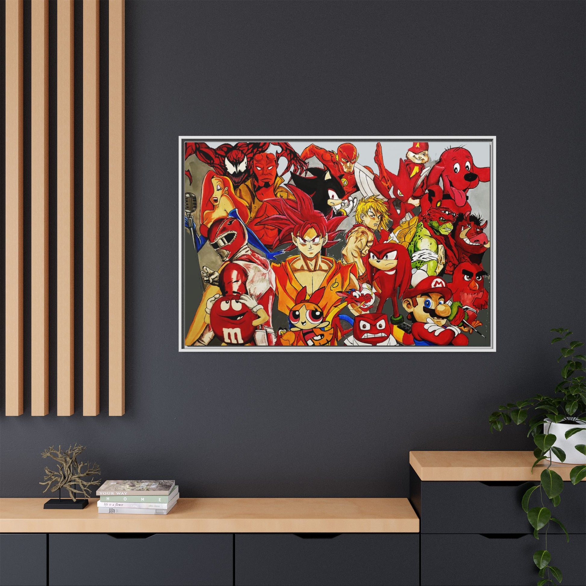 Red Childhood Characters