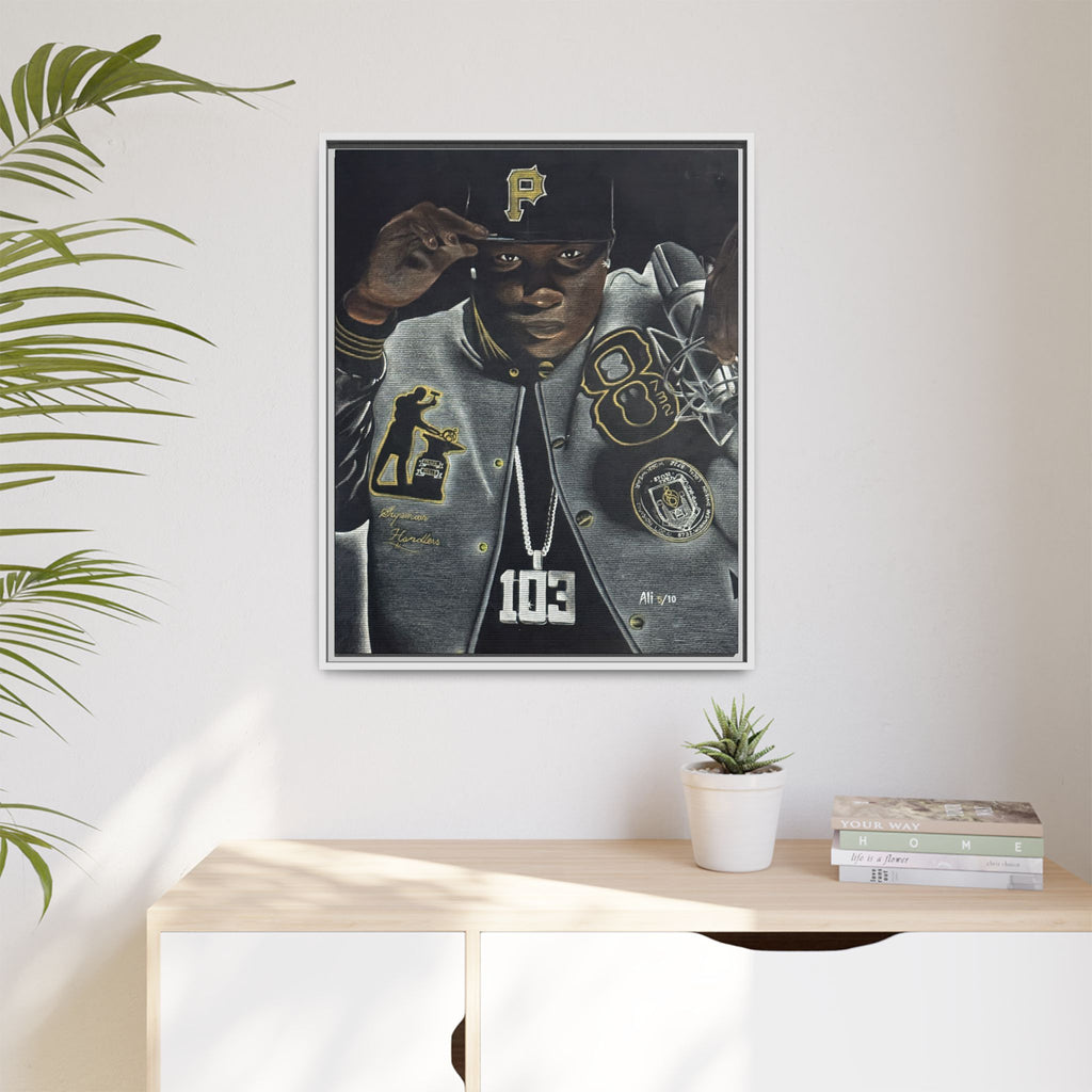 Canvas Looking in the Mirror Wall Art