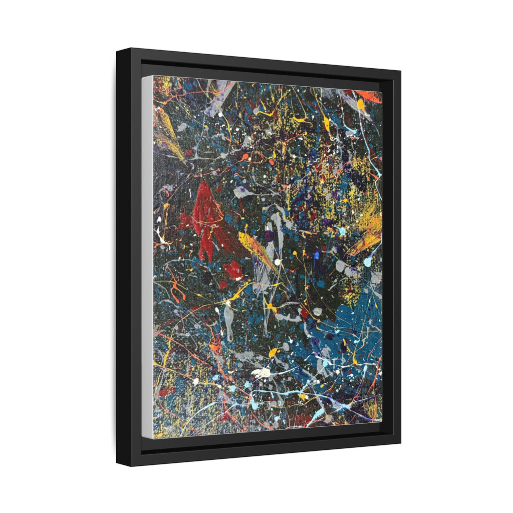 Colorful Abstract Framed Canvas Art