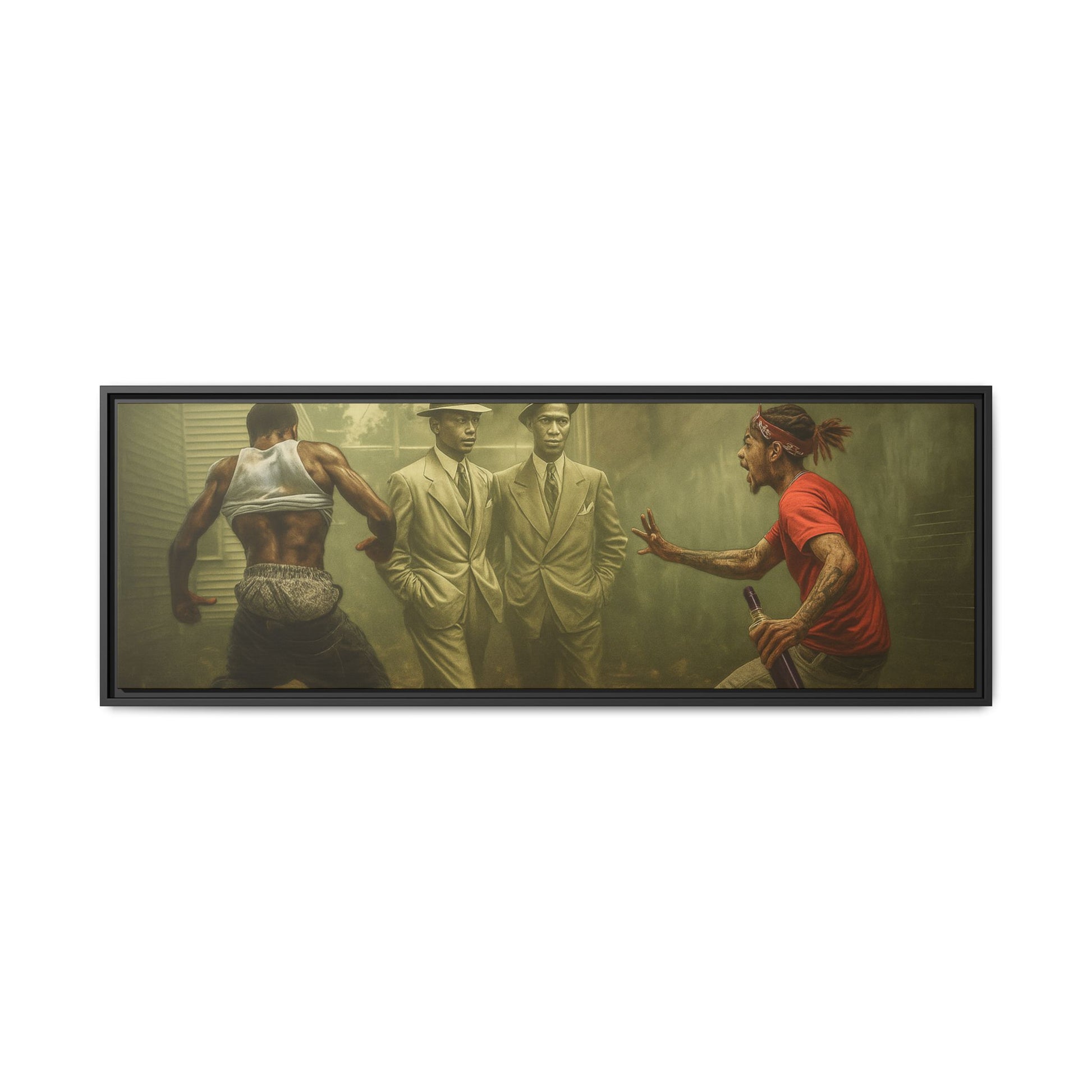 Framed Art Print: 'Is This The Change We Died For?' - Social Commentary Wall Decor, Black History Art, Motivational Home Decor, Gift [...]