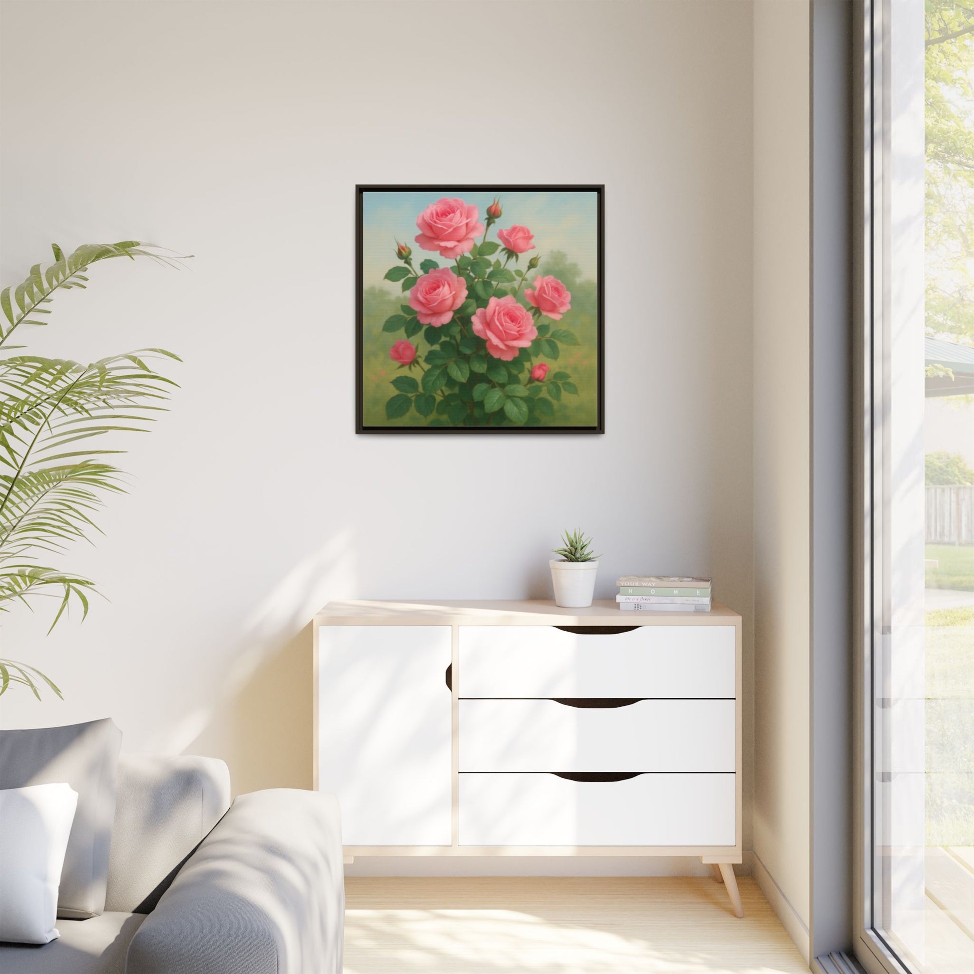 Pink Flower Bush