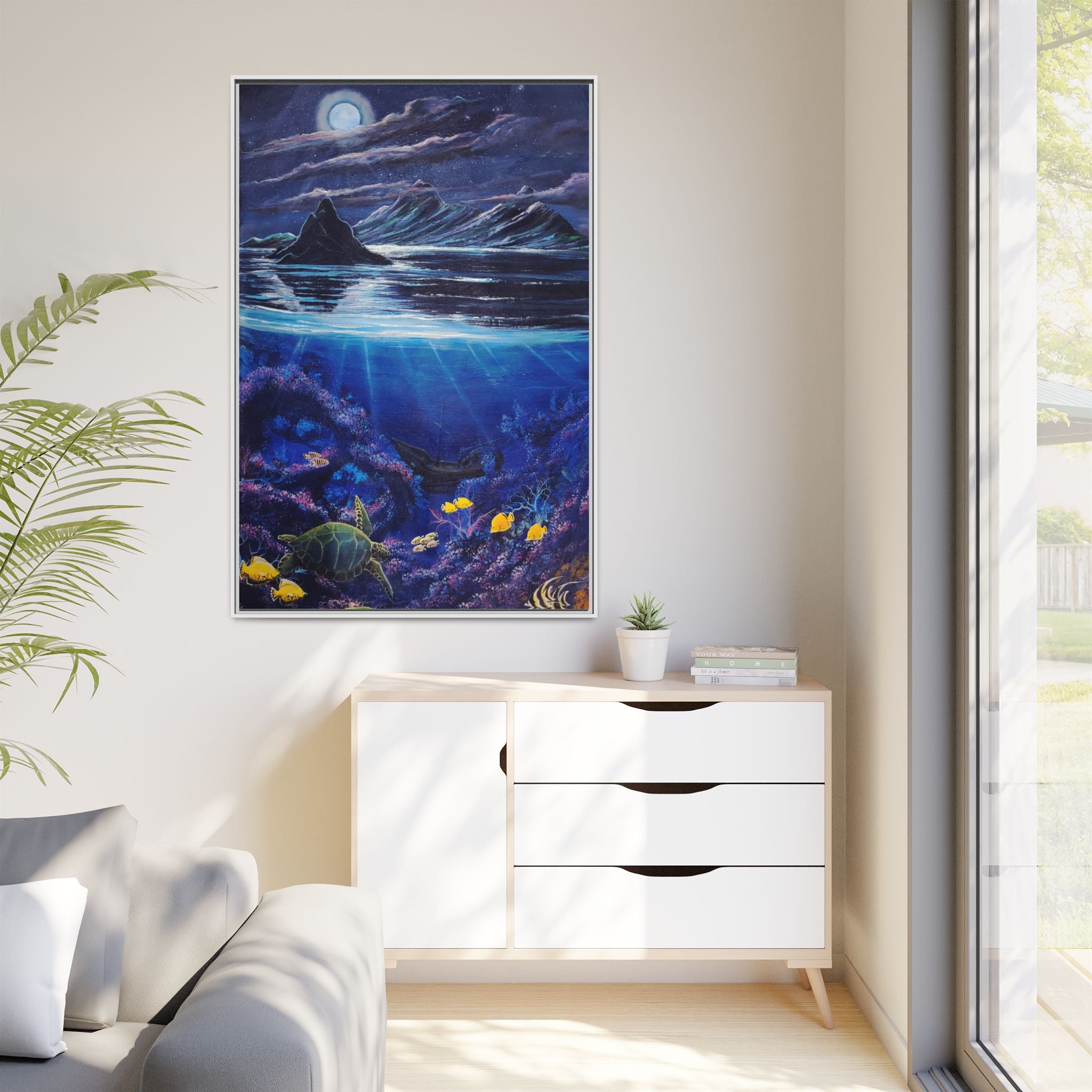 Dark Underwater Serenity