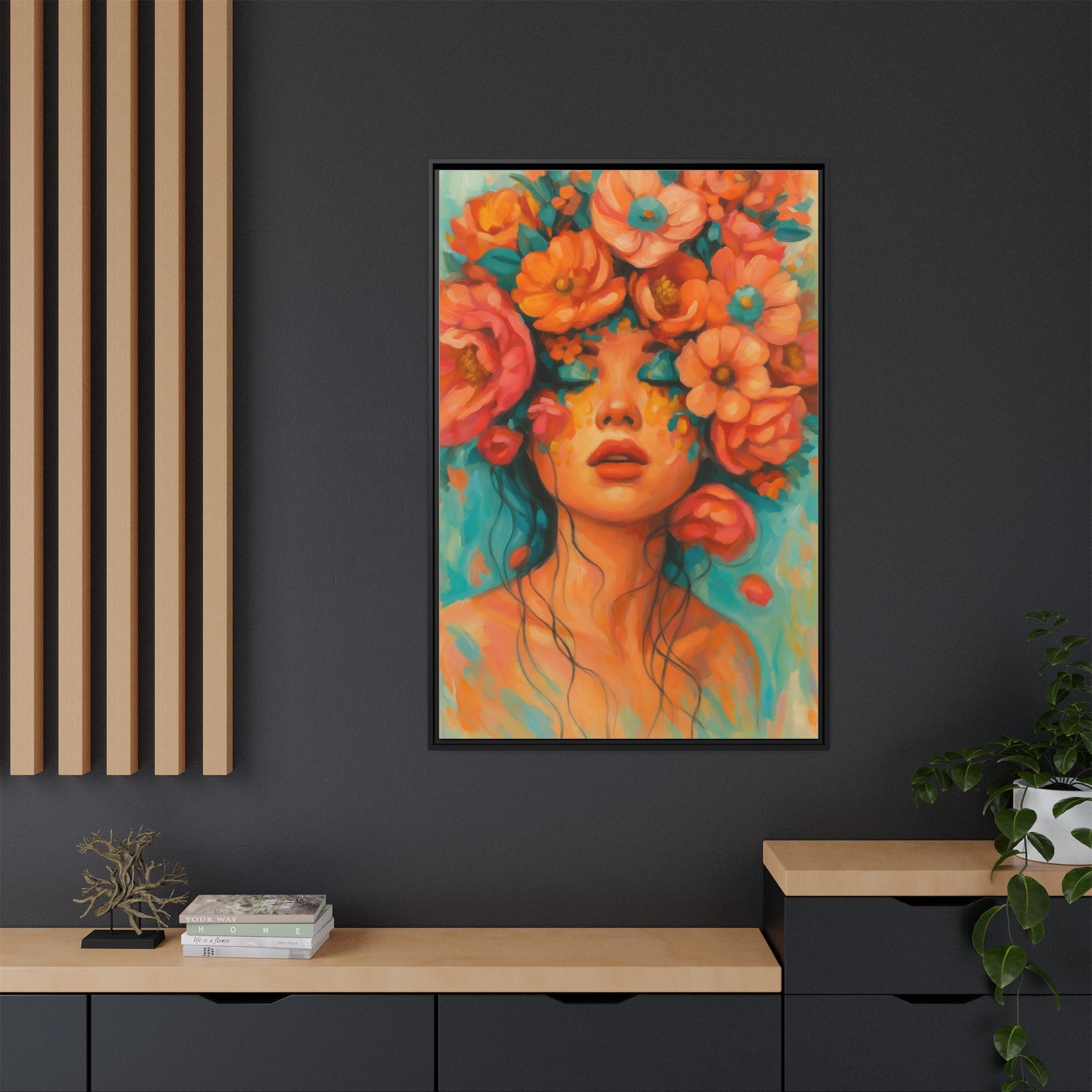 Floral Hair Pink Flowers