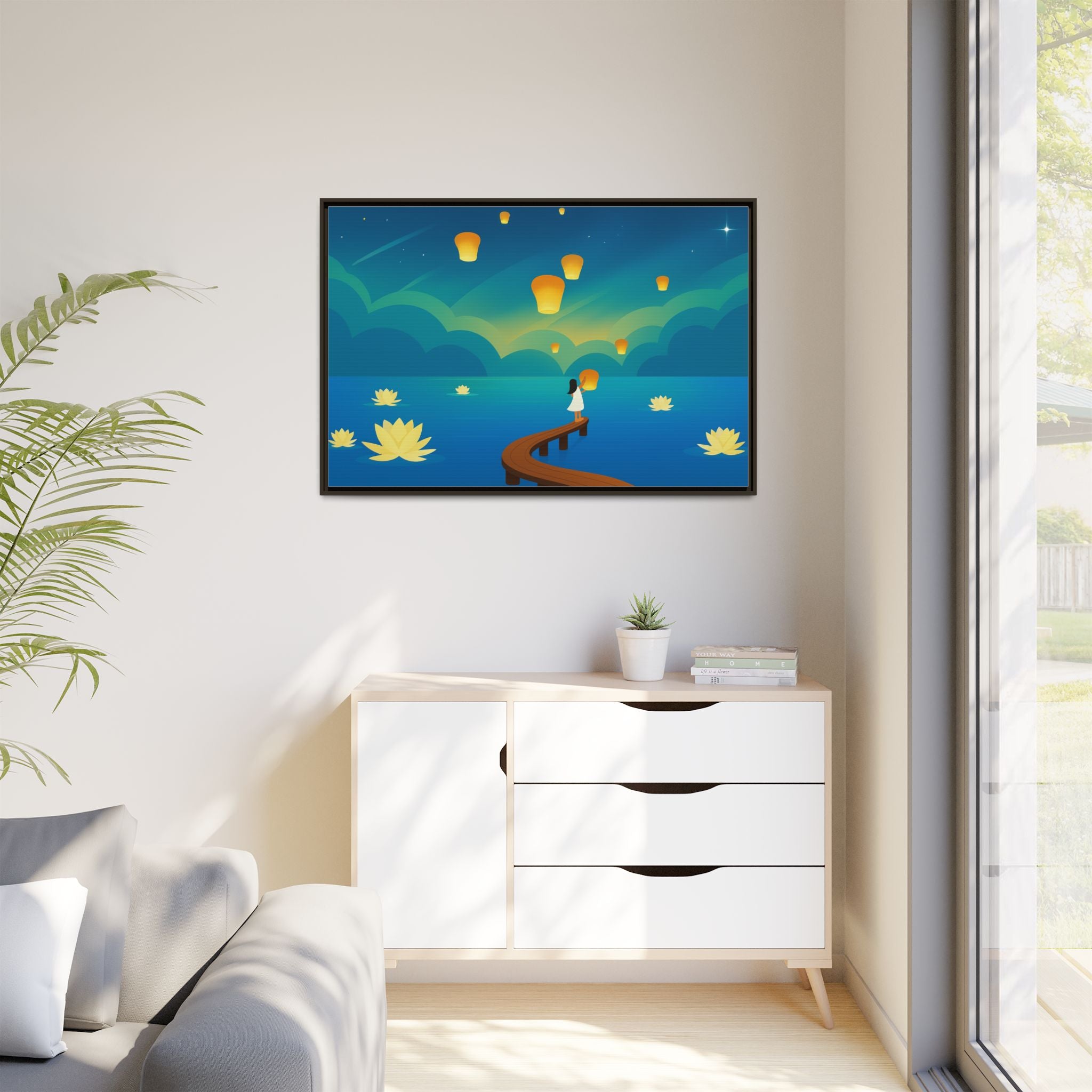 Serene Lantern Dreams