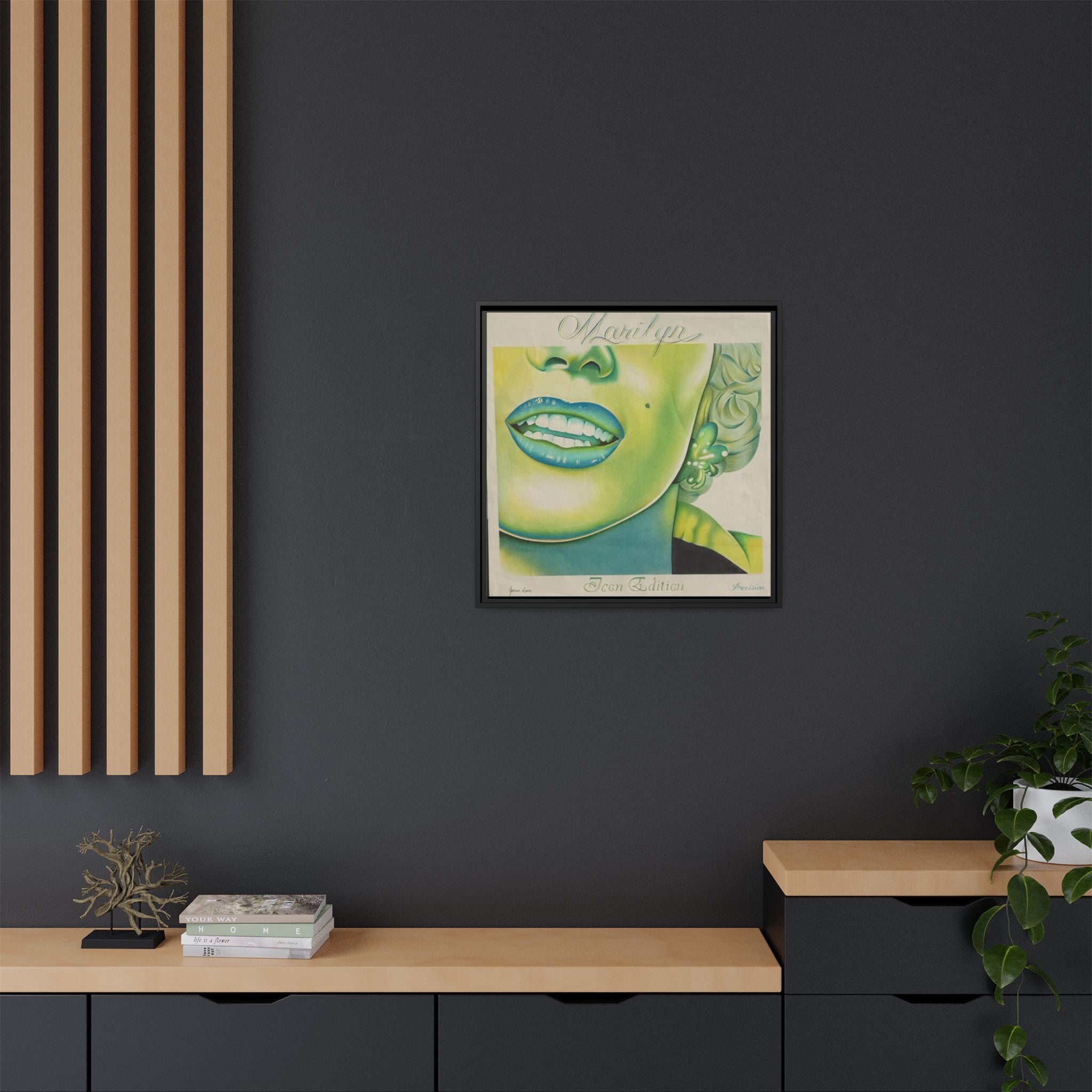 Canvas Wall Art - Green Glamor