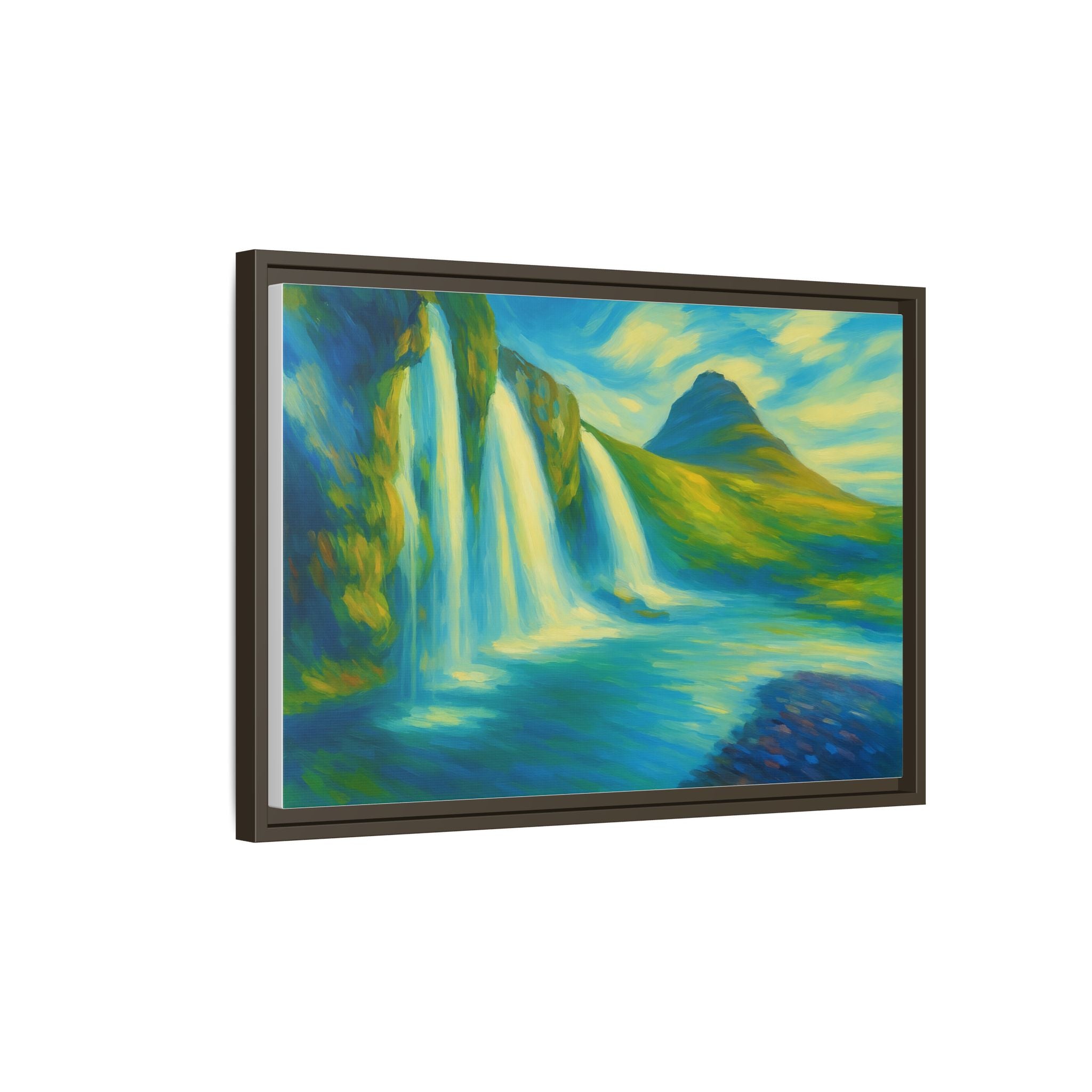 Waterfall Green Landscape