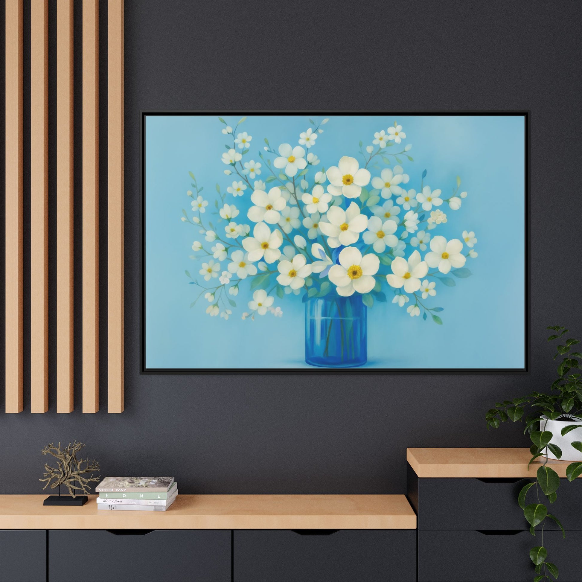 Blue Floral Spring