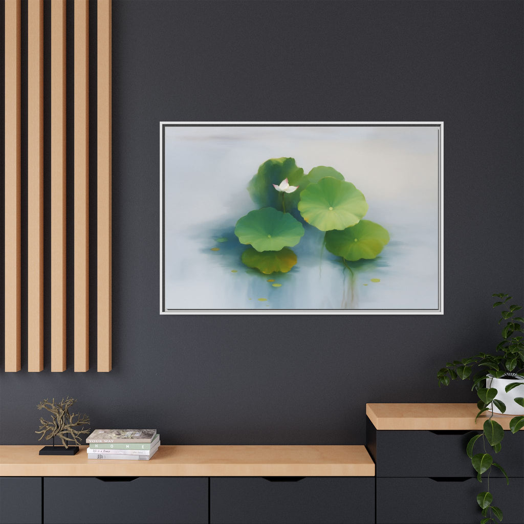 Serene Green Lotus