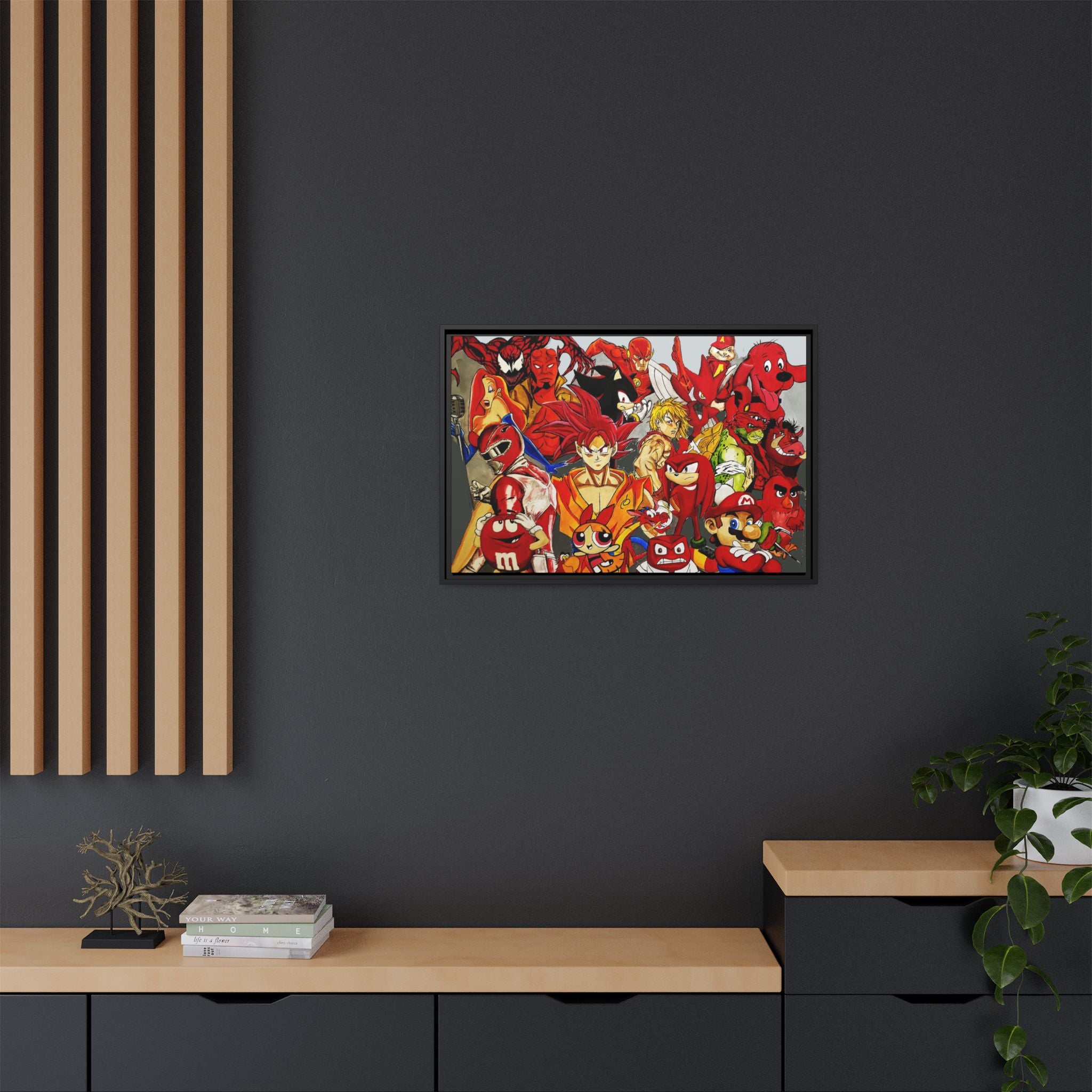 Red Childhood Characters