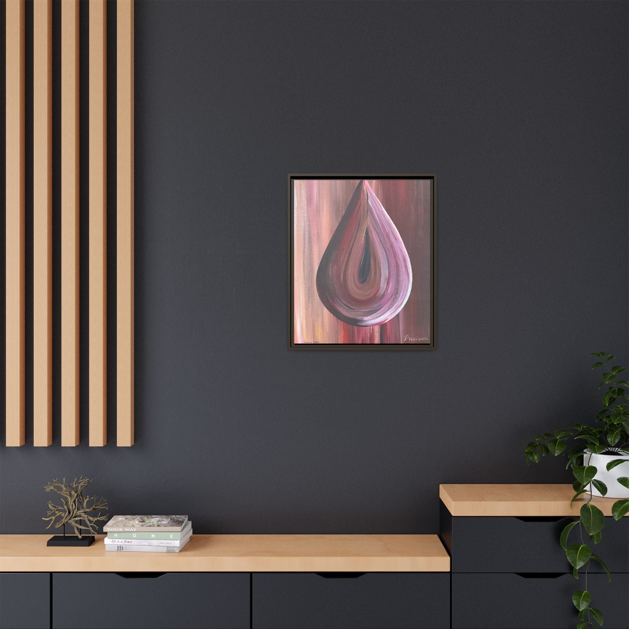 Canvas Art: Purple Rain