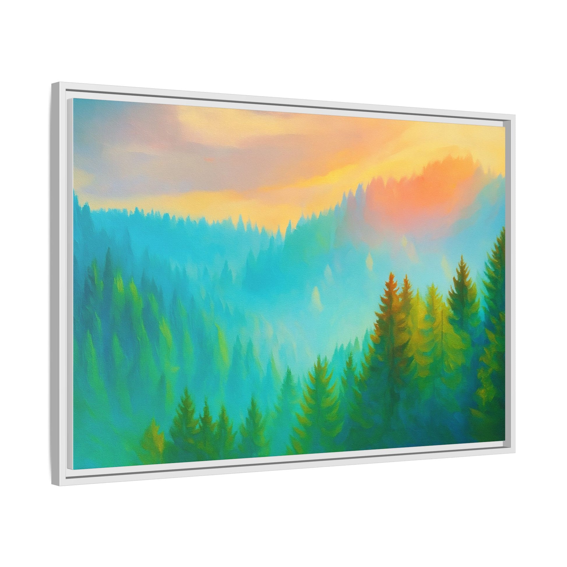 Serene Sun Forest Nature