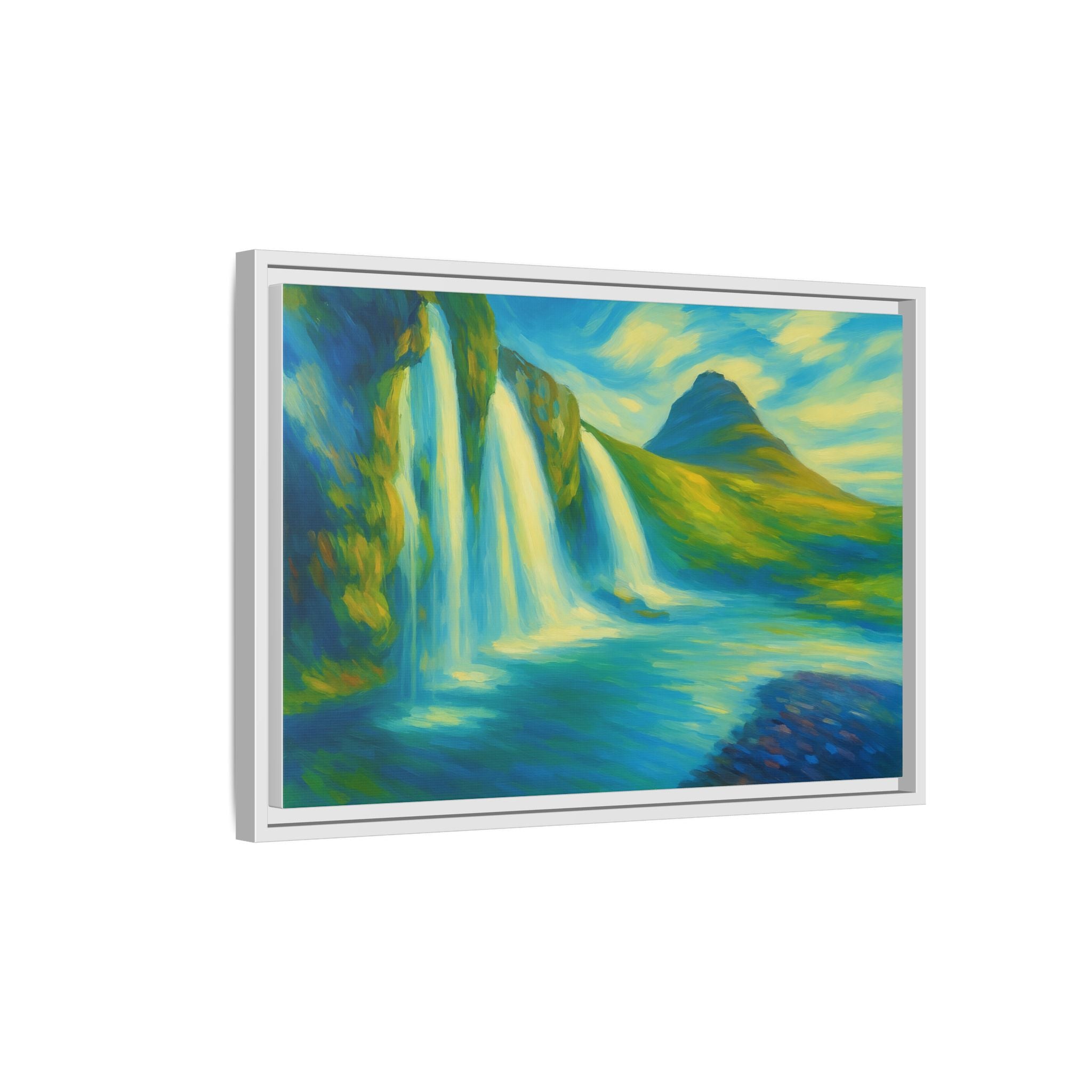 Waterfall Green Landscape