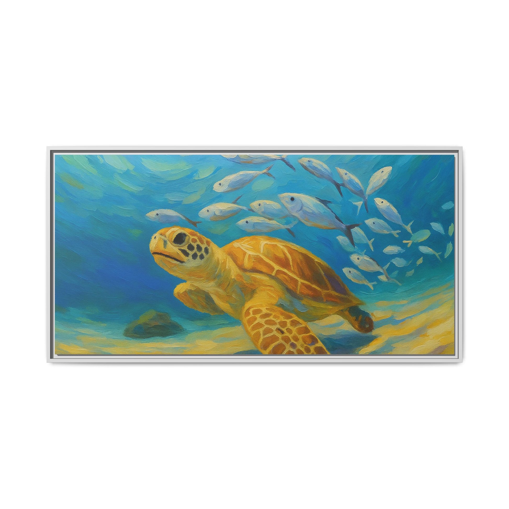 Underwater Sea Turtle life