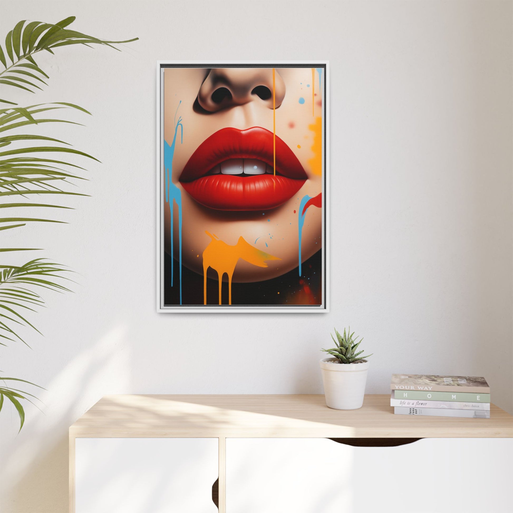 Color Drip Lips