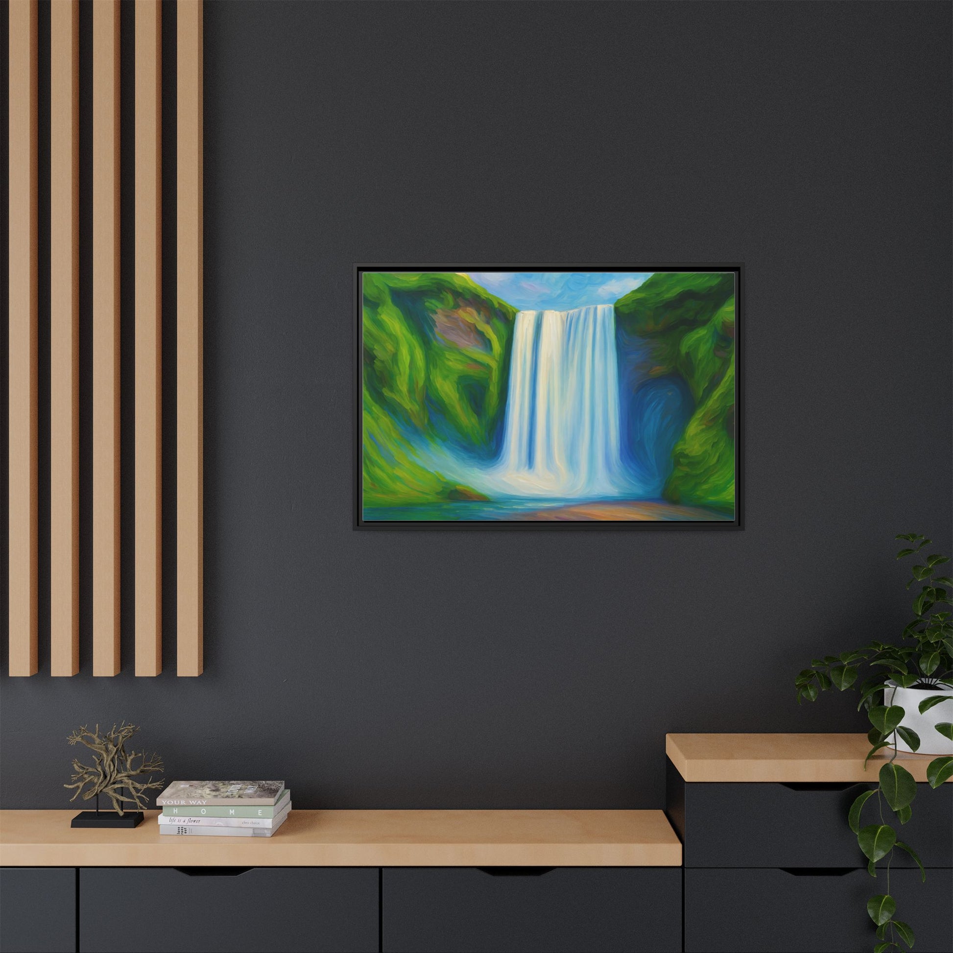 Serene Waterfall 1