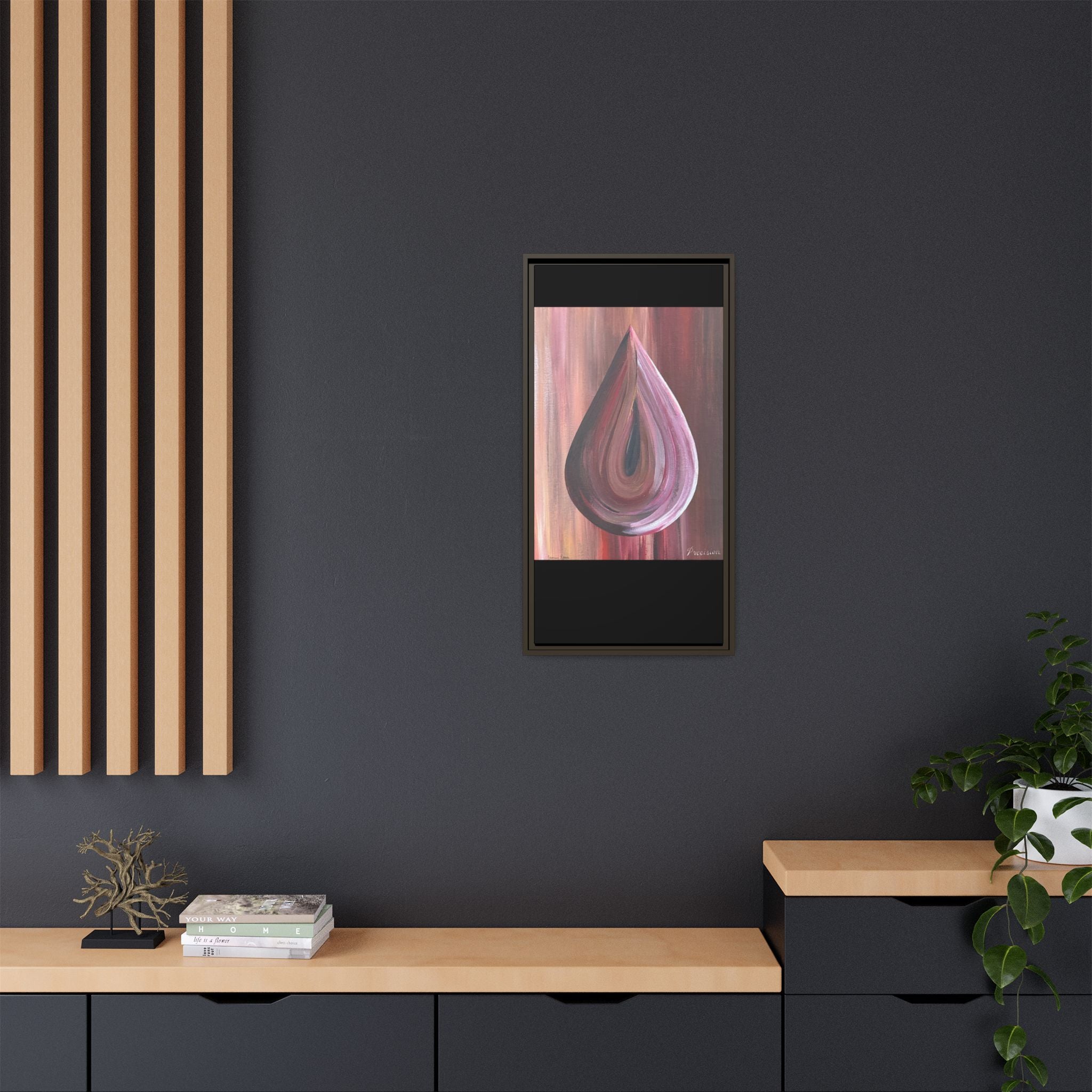 Canvas Art: Purple Rain