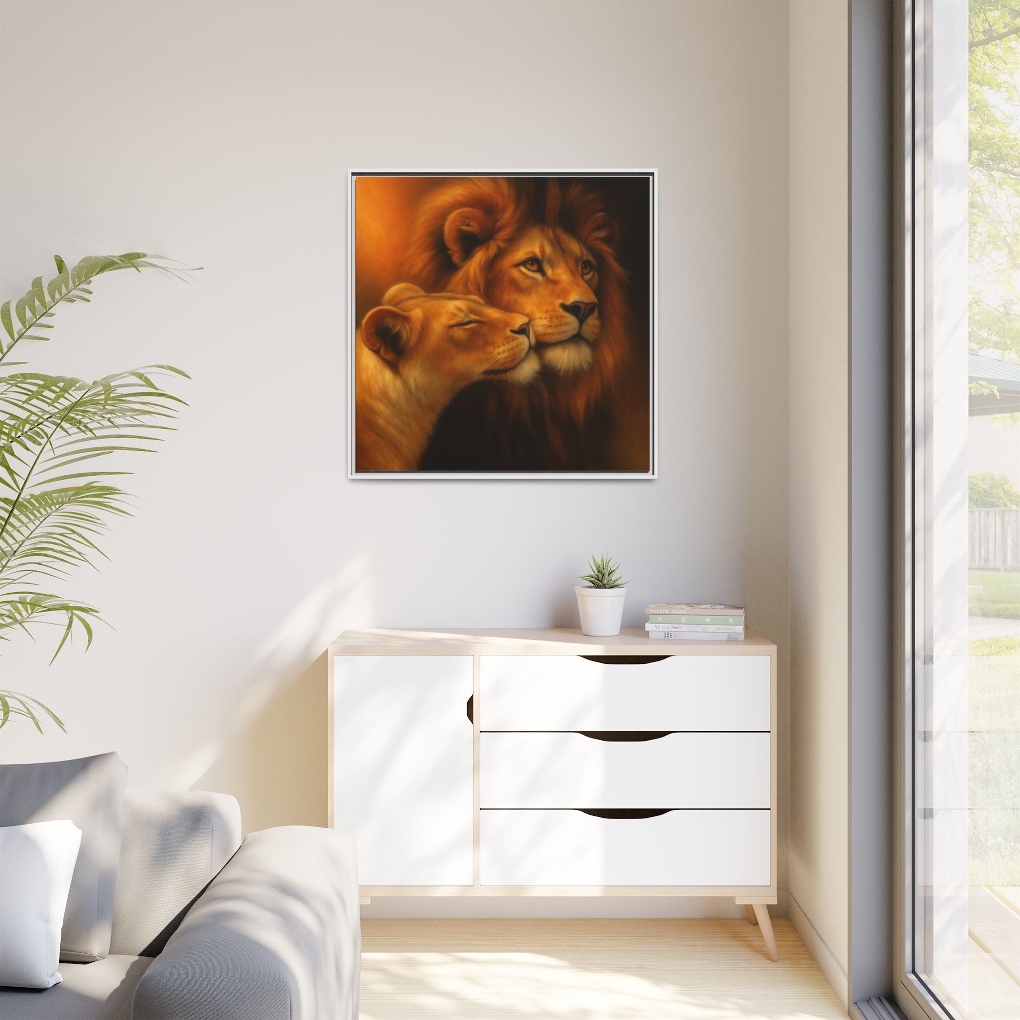 Lion Couple Wildlife