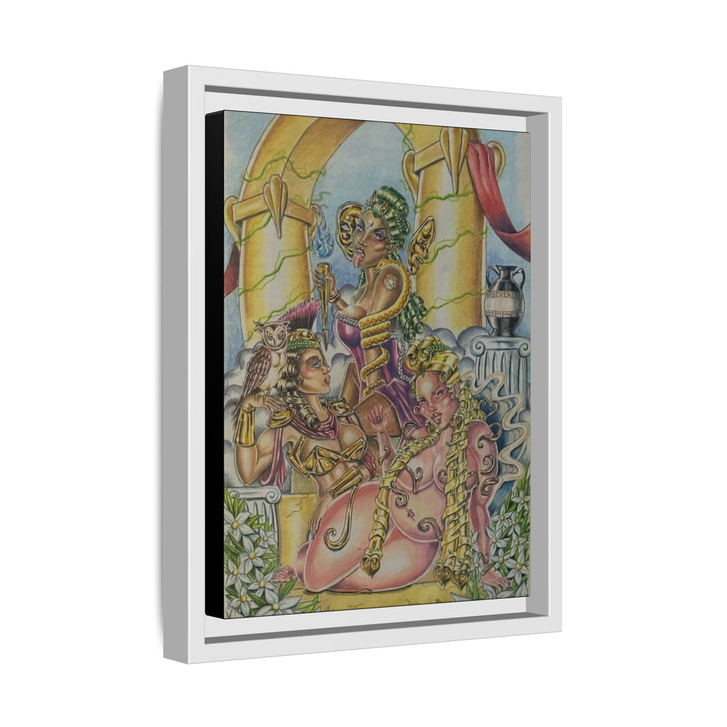 Canvas Art Print - Many Faces