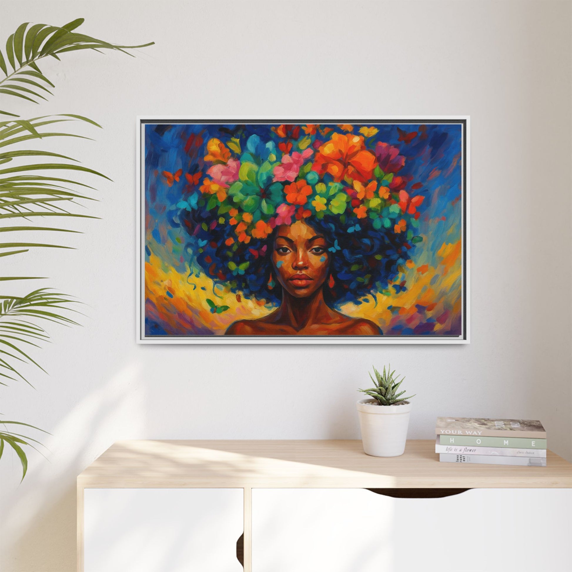 Garden Afro Crown
