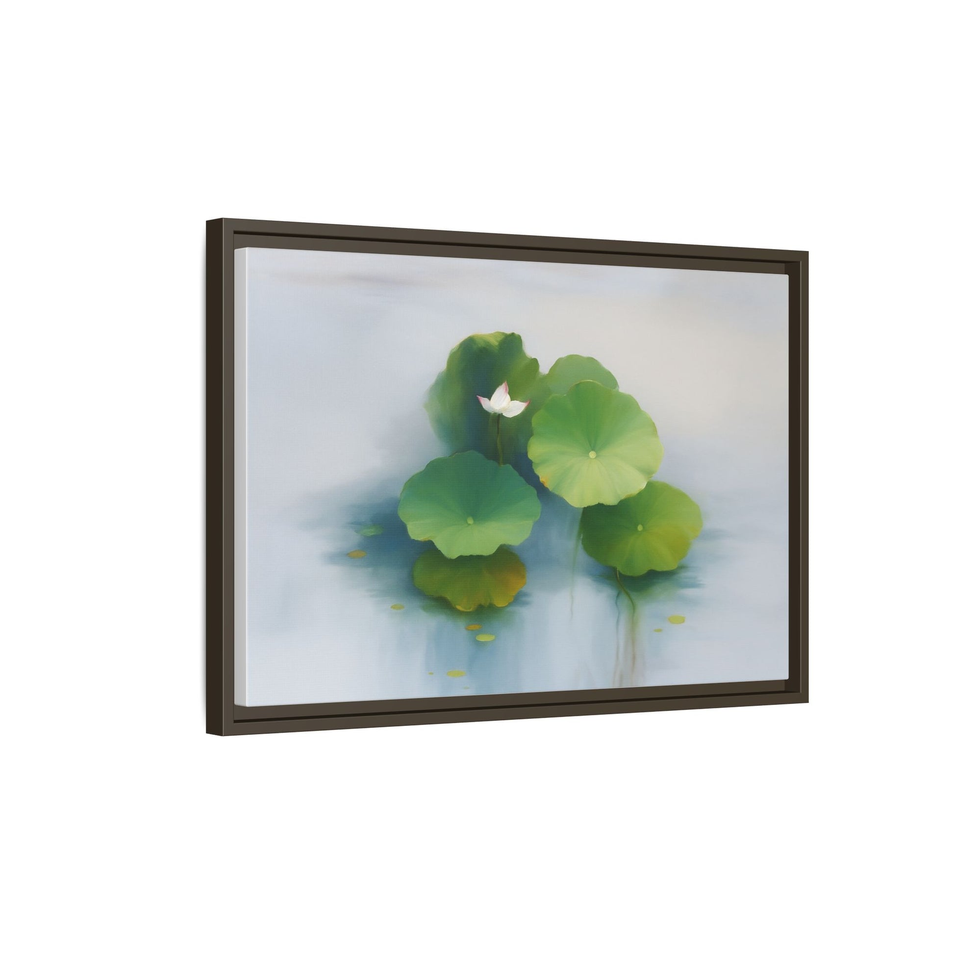 Serene Green Lotus