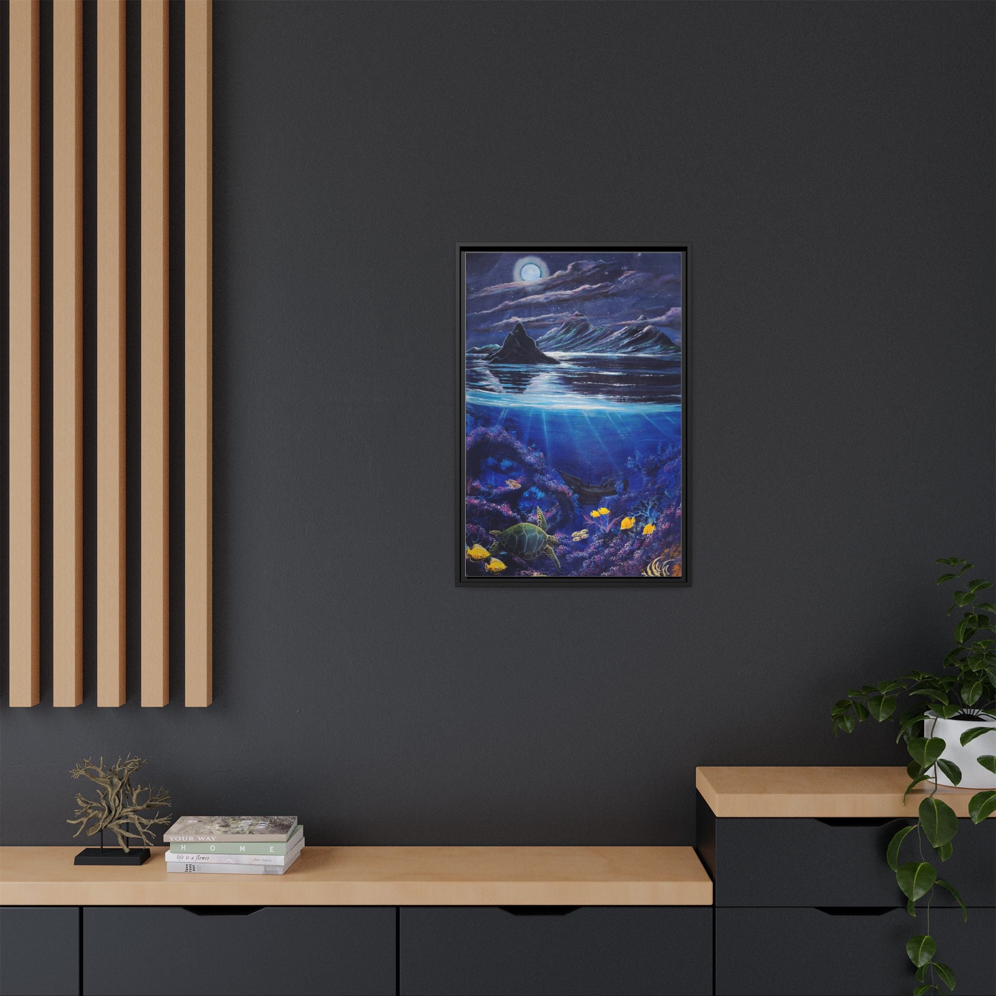 Dark Underwater Serenity