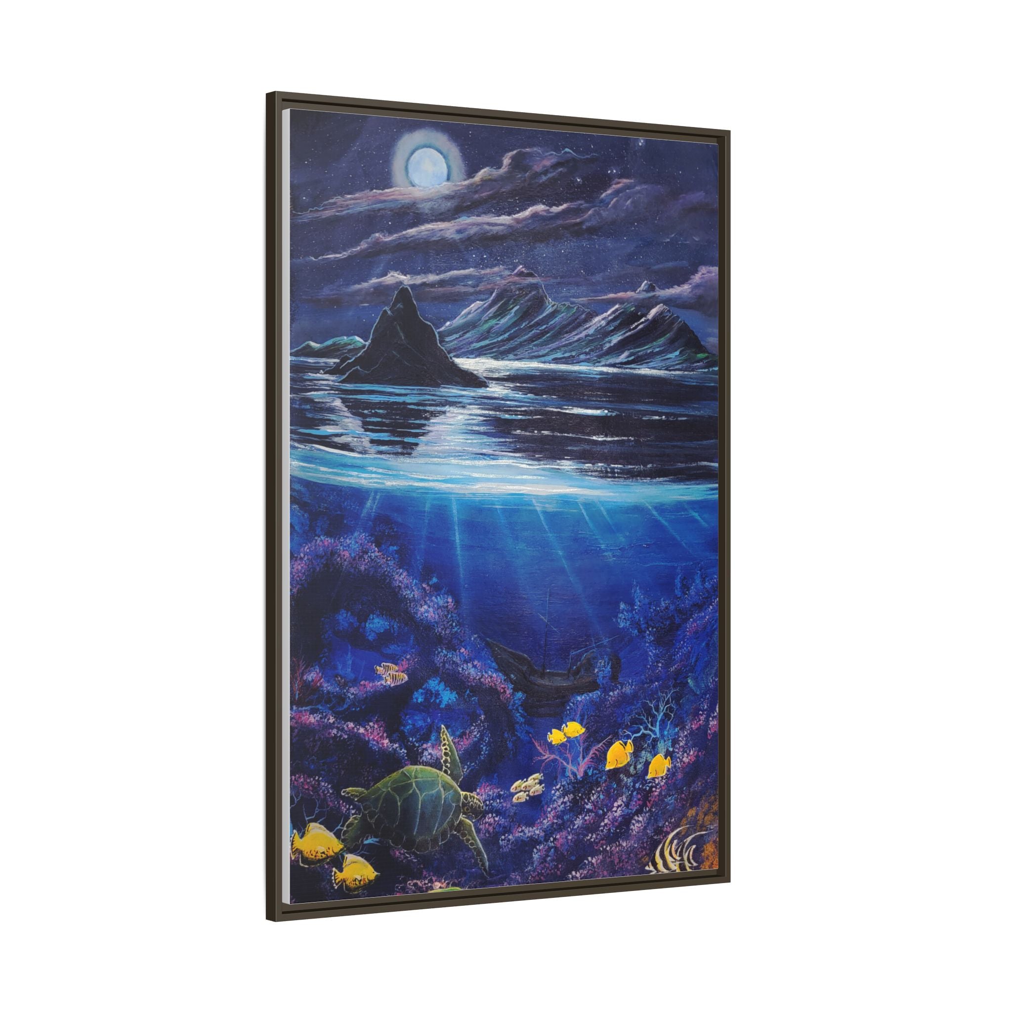 Dark Underwater Serenity