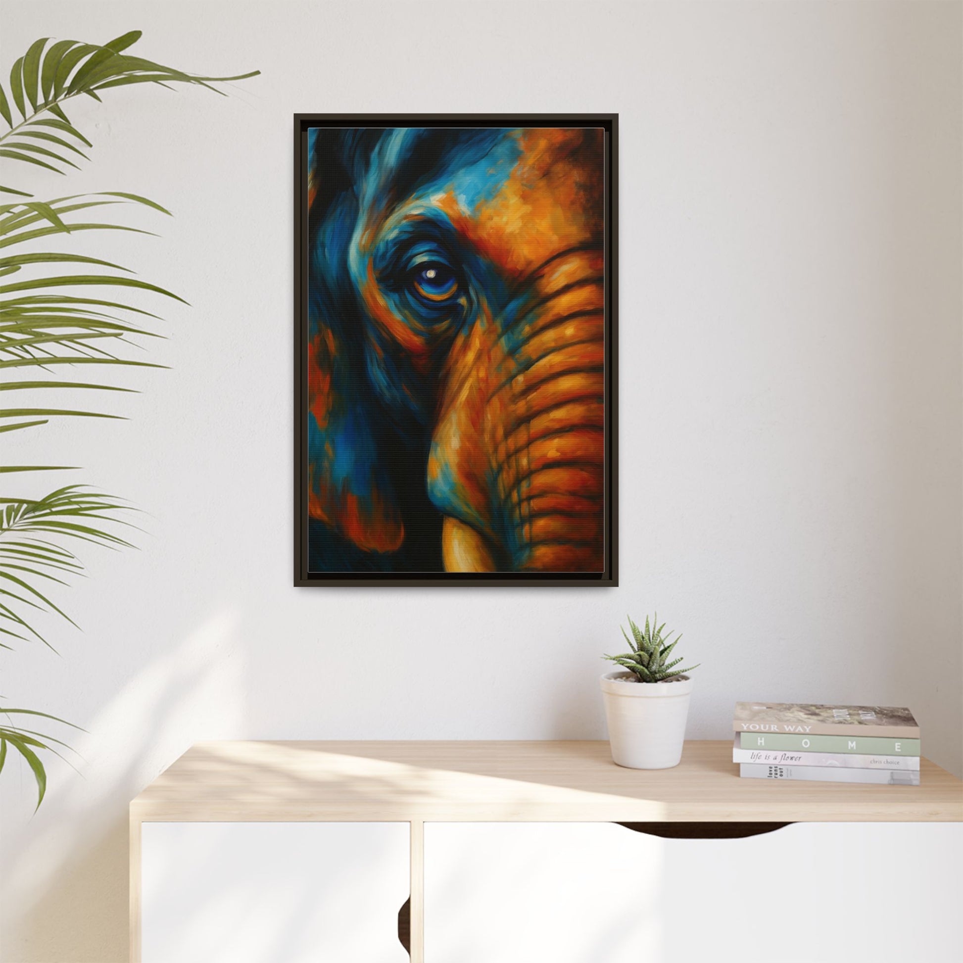 Majestic Elephant Gaze