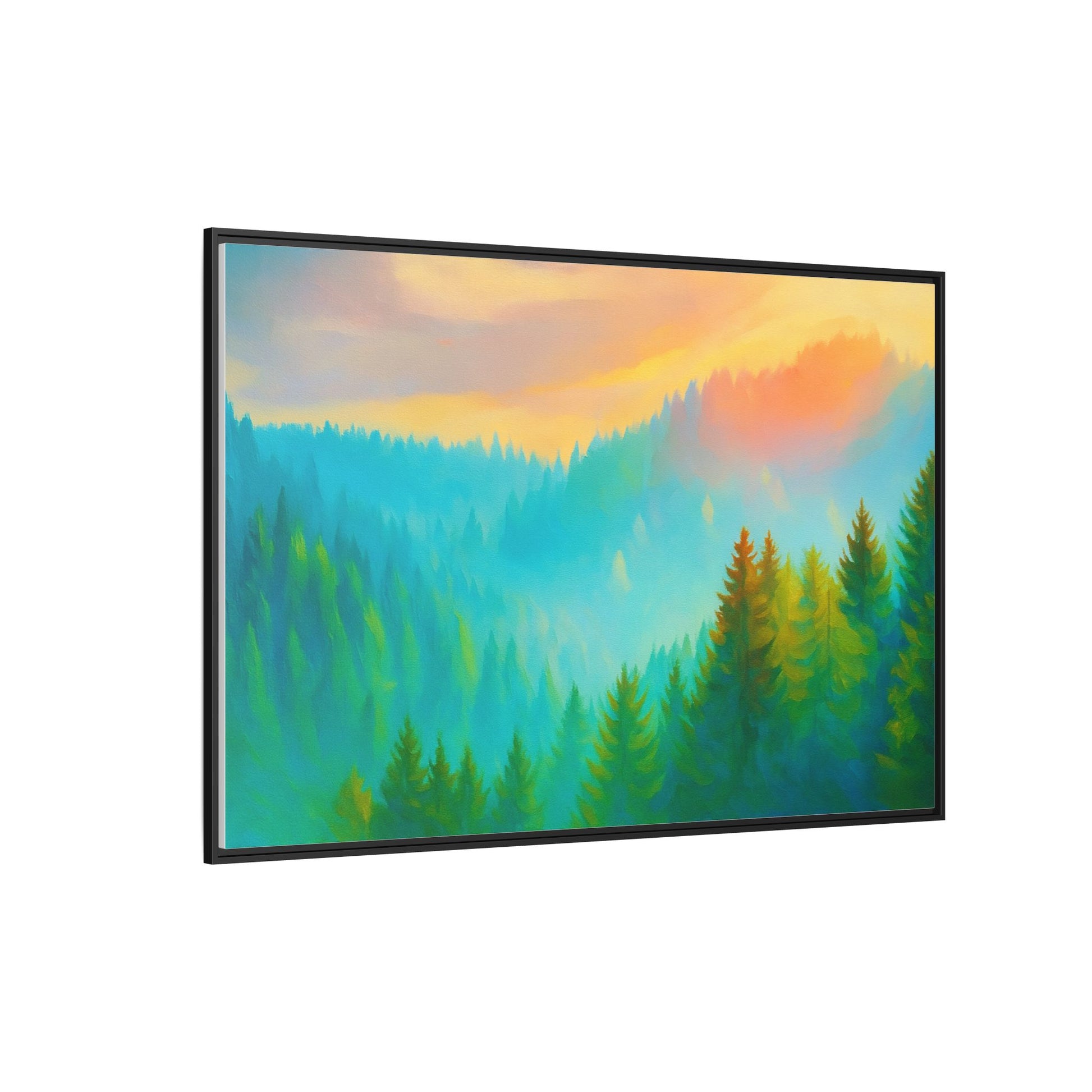 Serene Sun Forest Nature