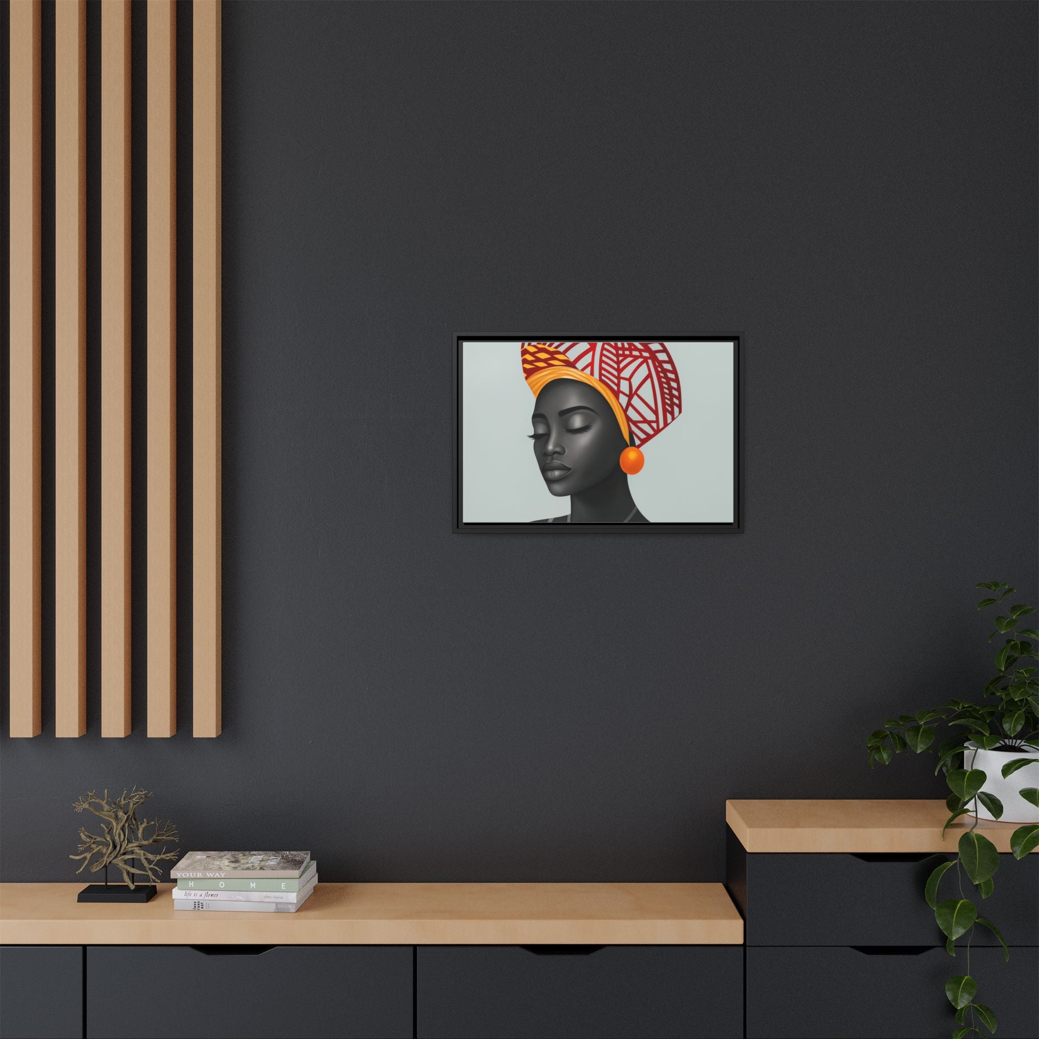 African Woman Humility