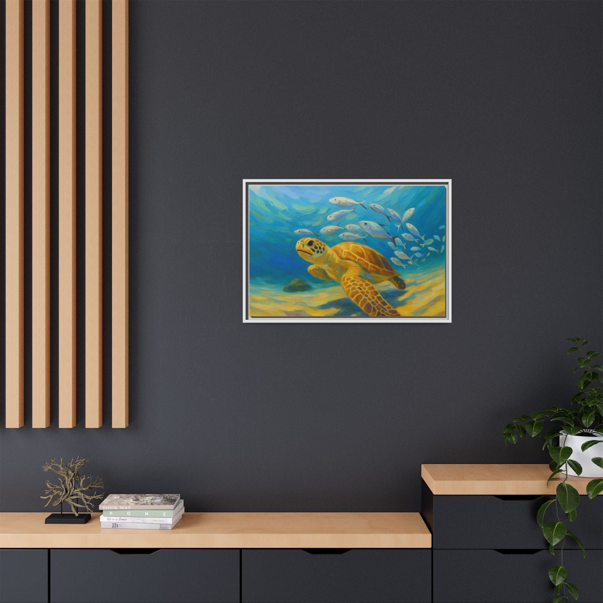 Underwater Sea Turtle life