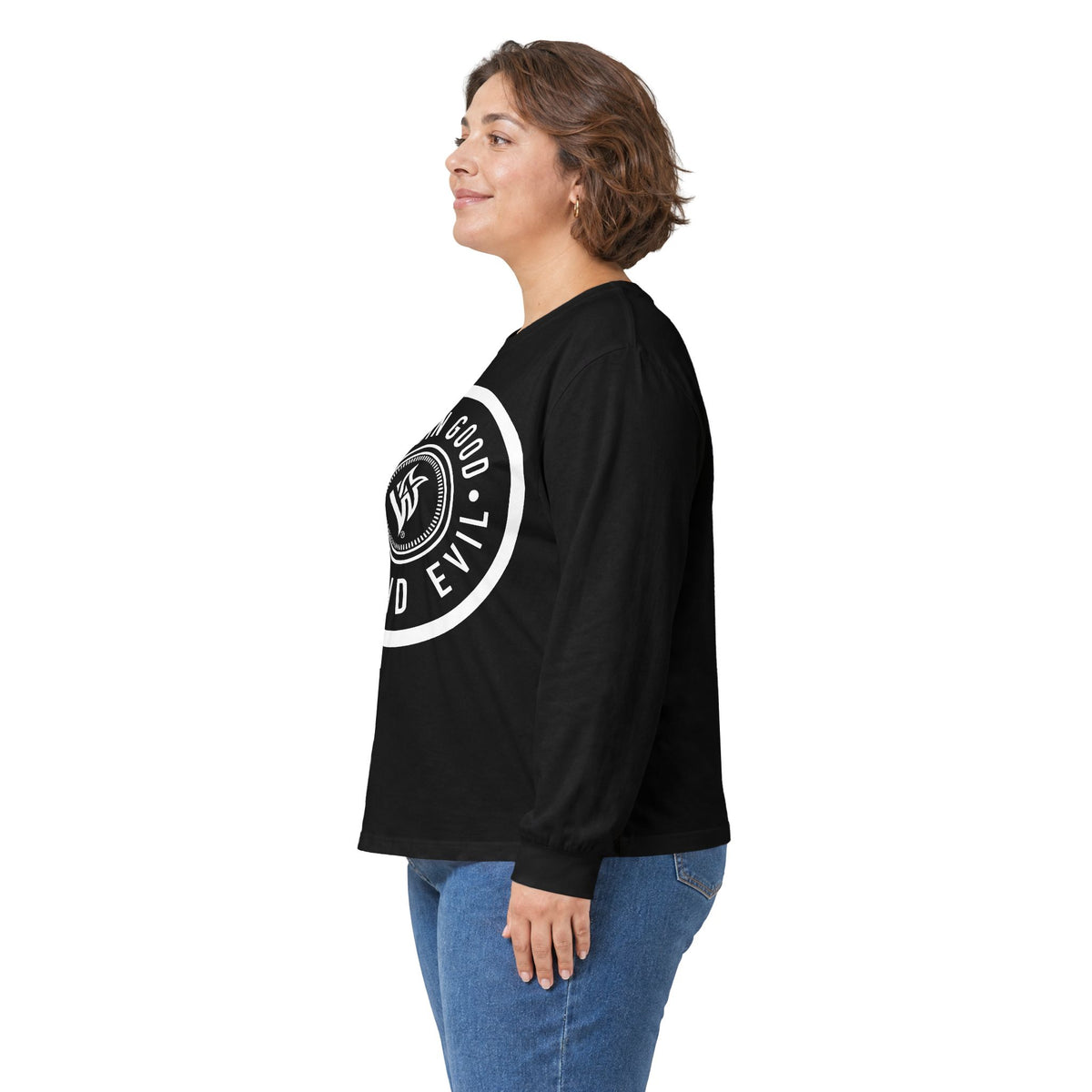 Enjoin Good Forbid Evil Long Sleeve Tee