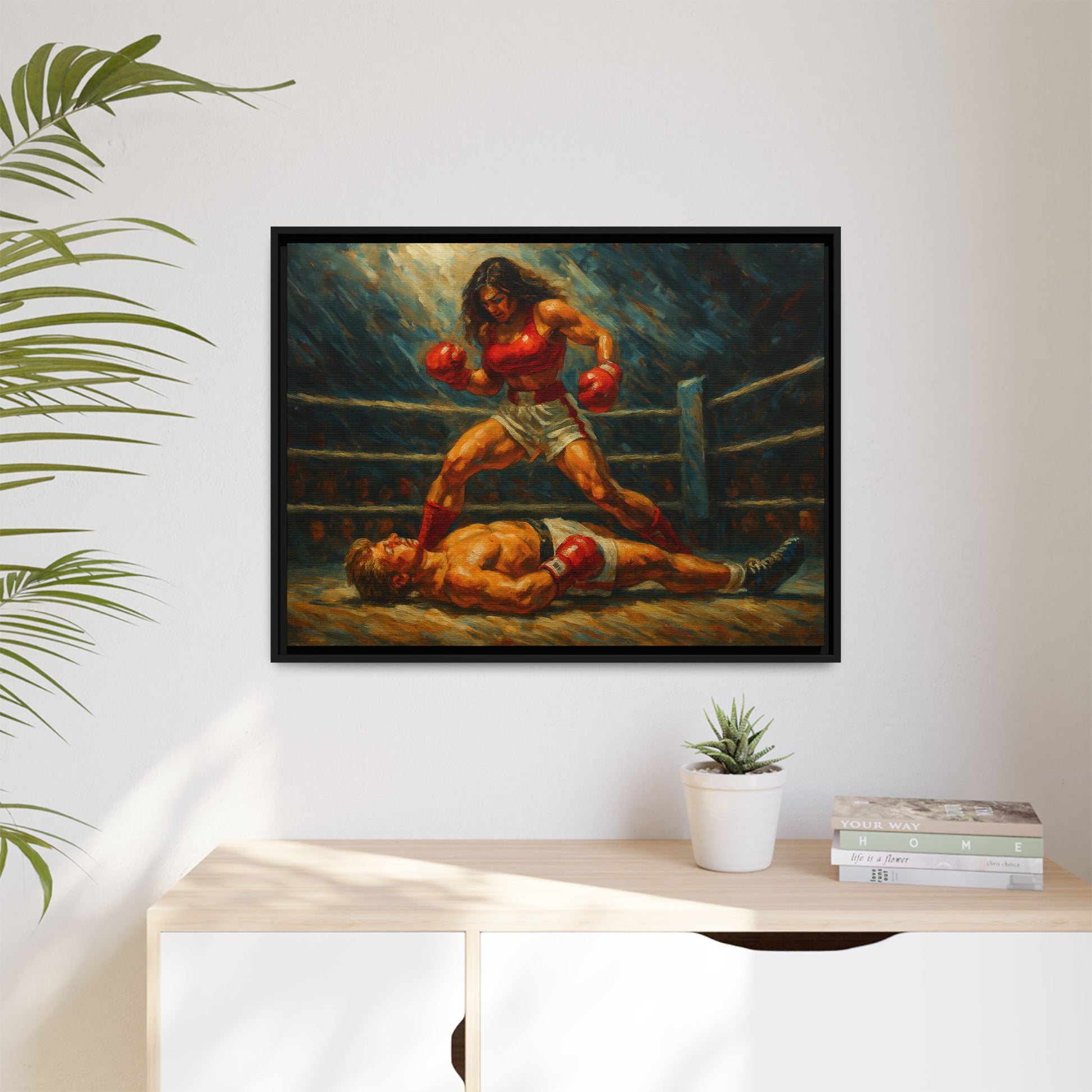 Boxing Lady