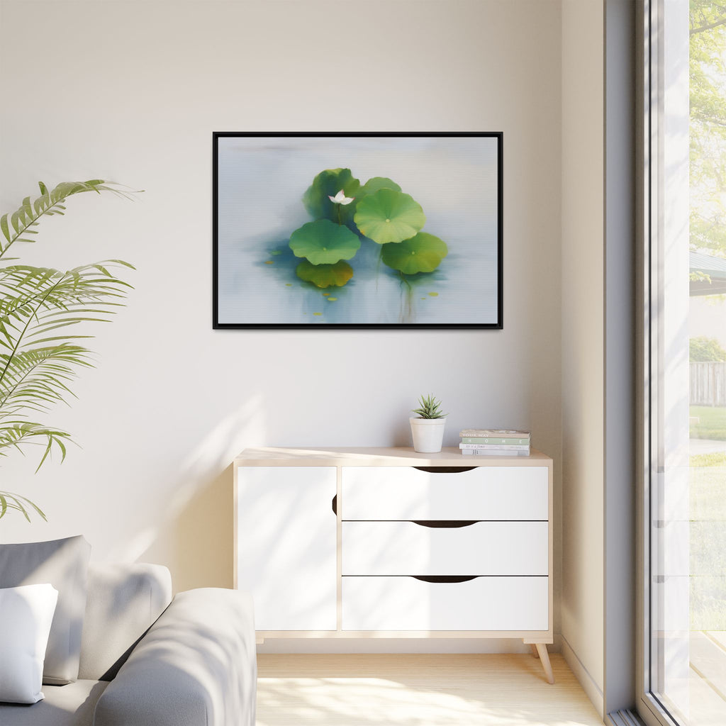 Serene Green Lotus