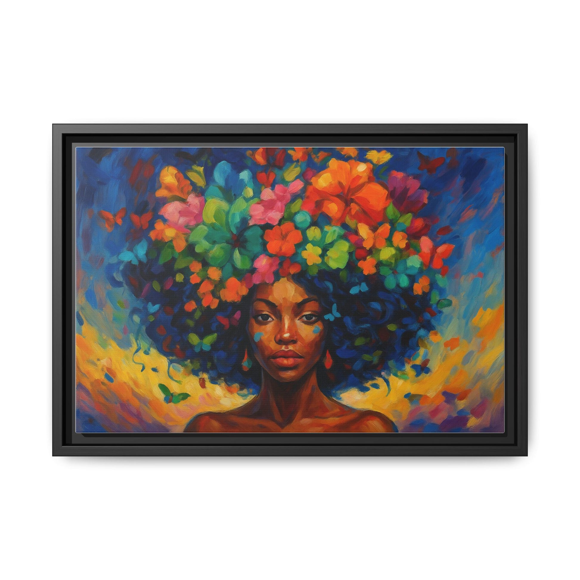 Garden Afro Crown