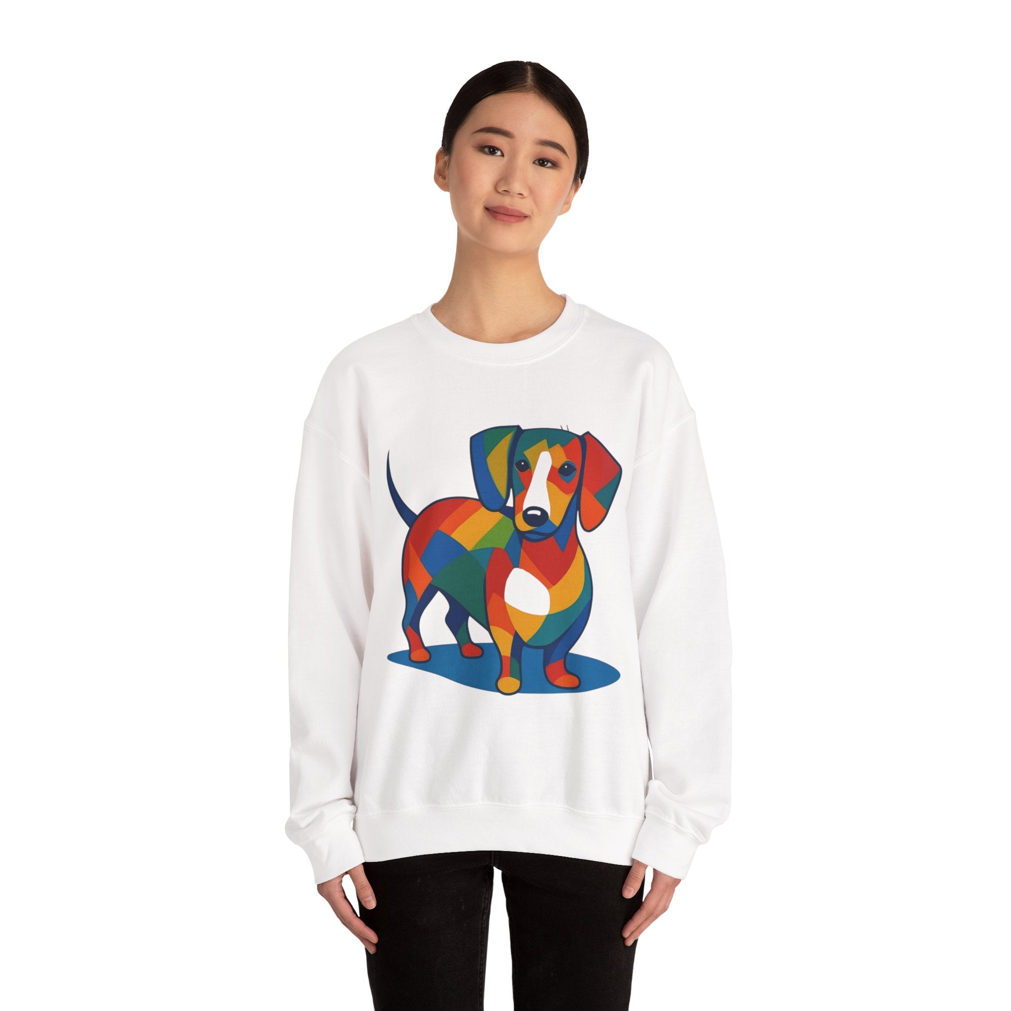 Color Puppy Crewneck Sweatshirt