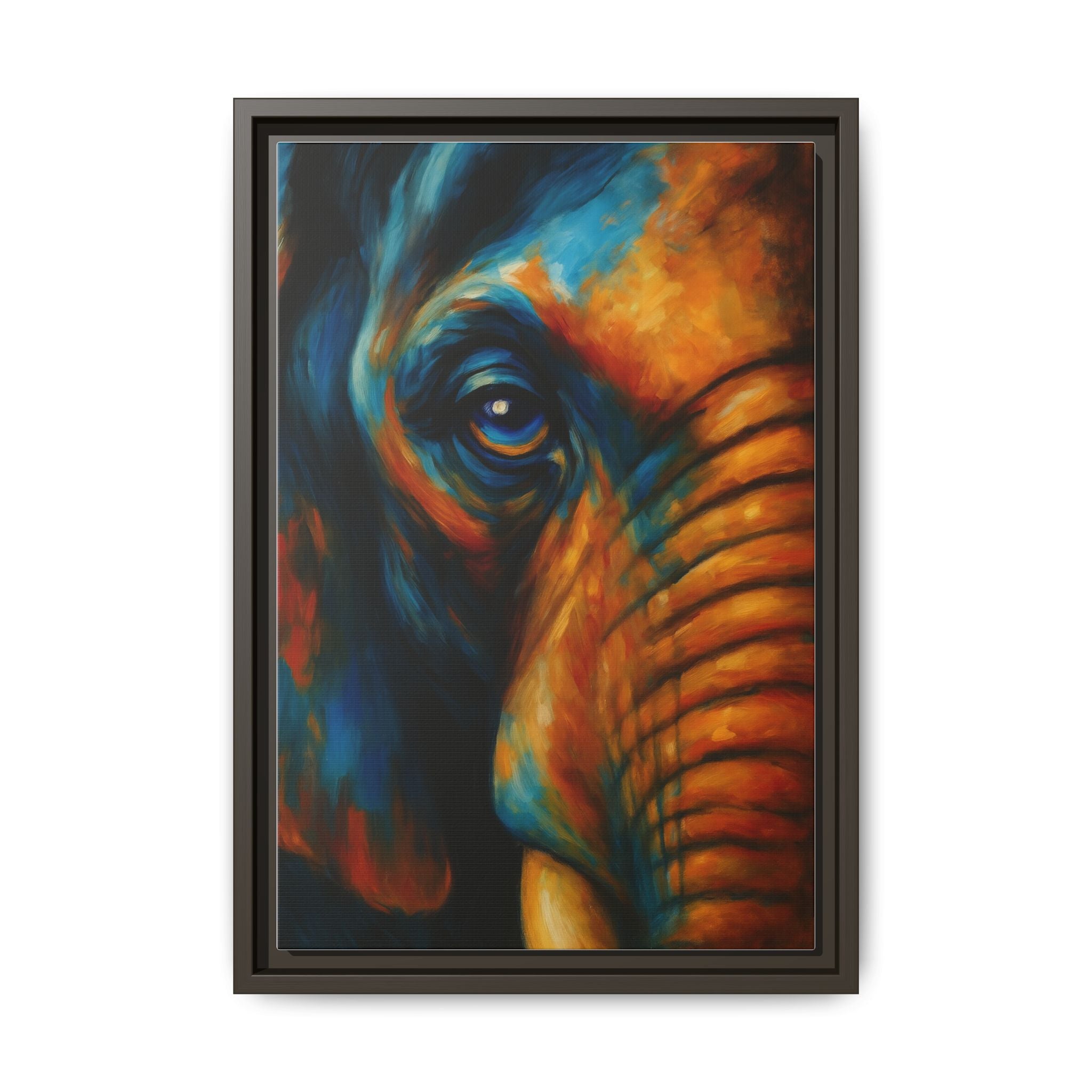 Majestic Elephant Gaze