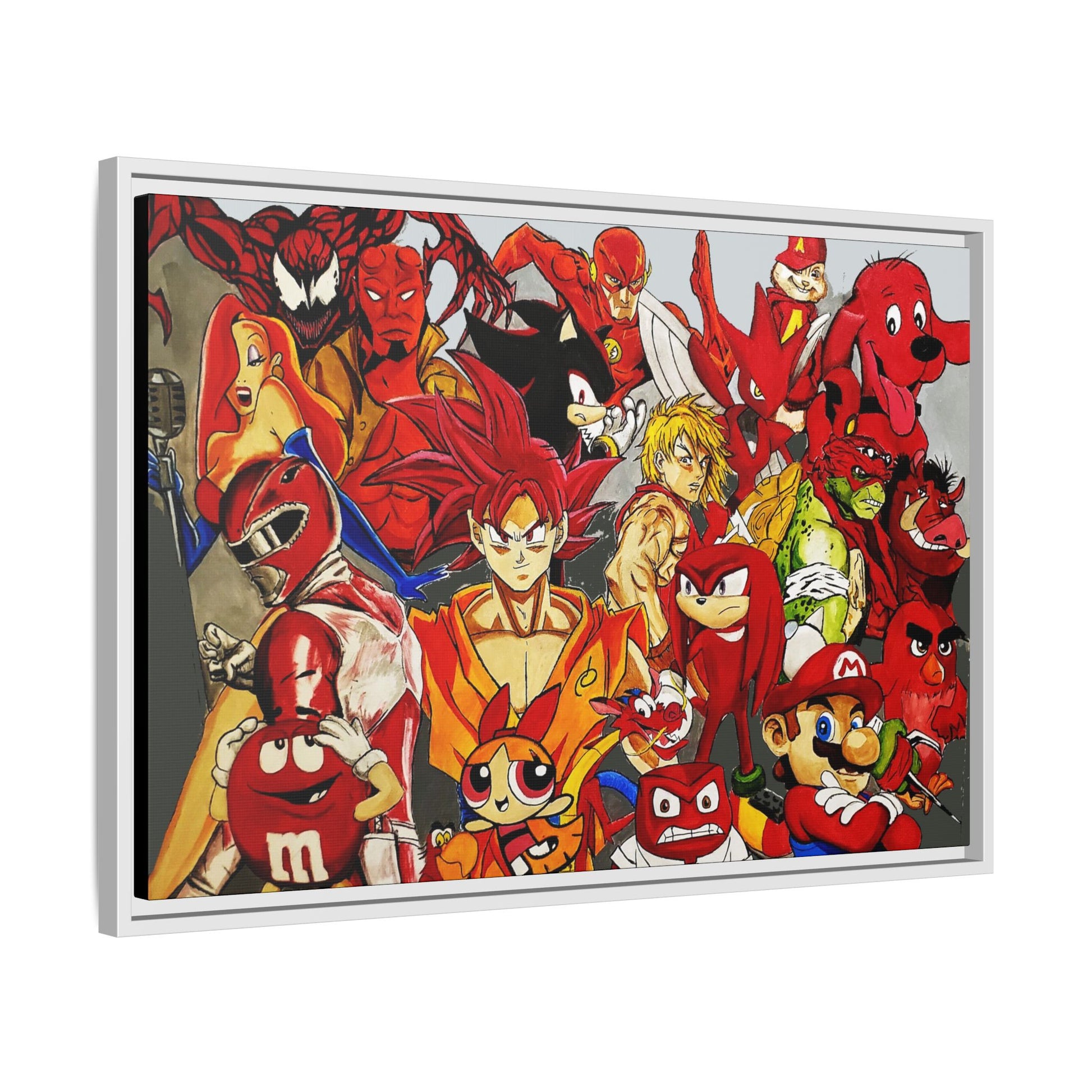 Red Childhood Characters