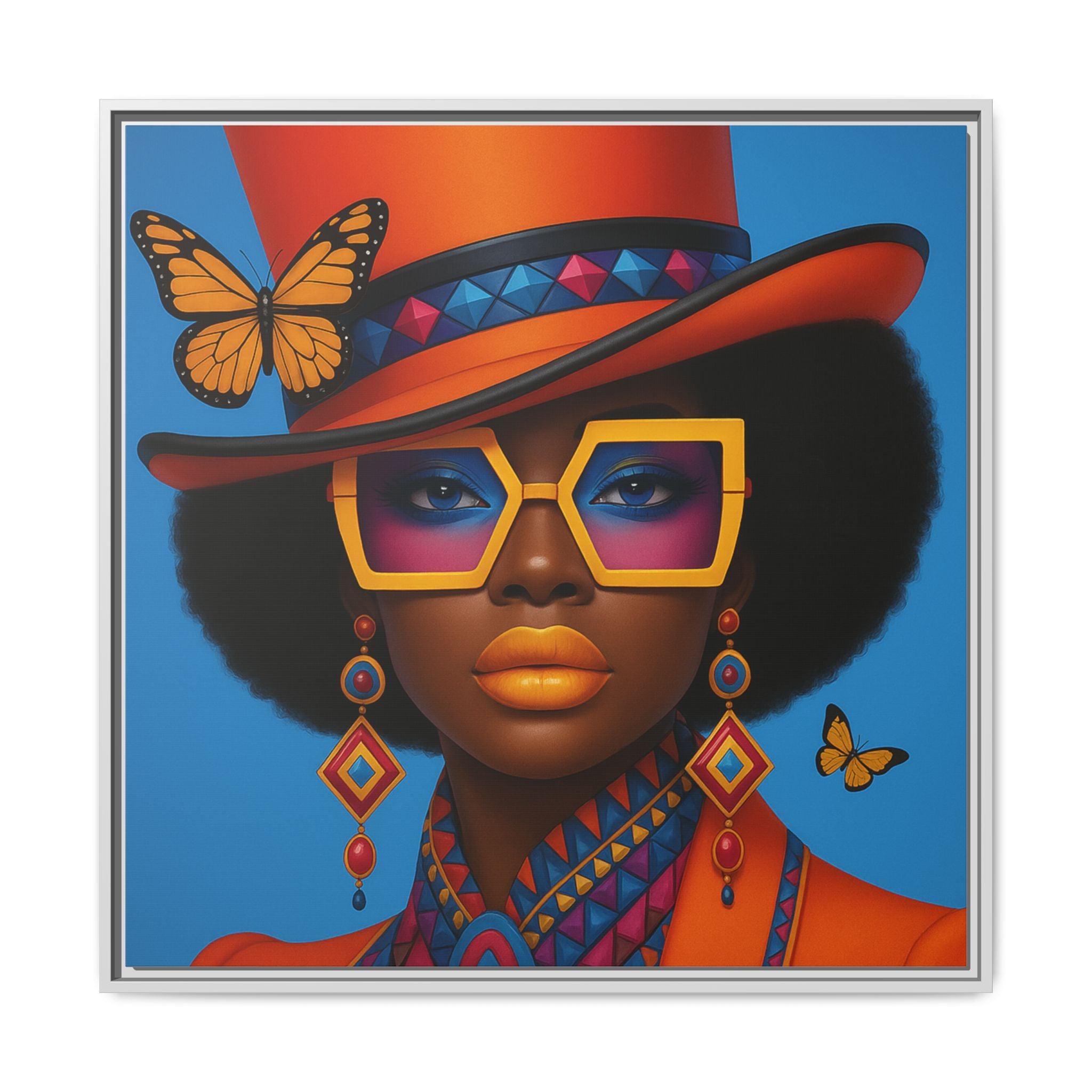 Butterfly Afro Queen