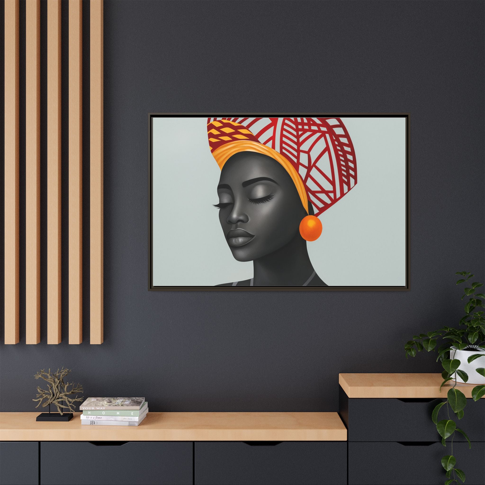 African Woman Humility