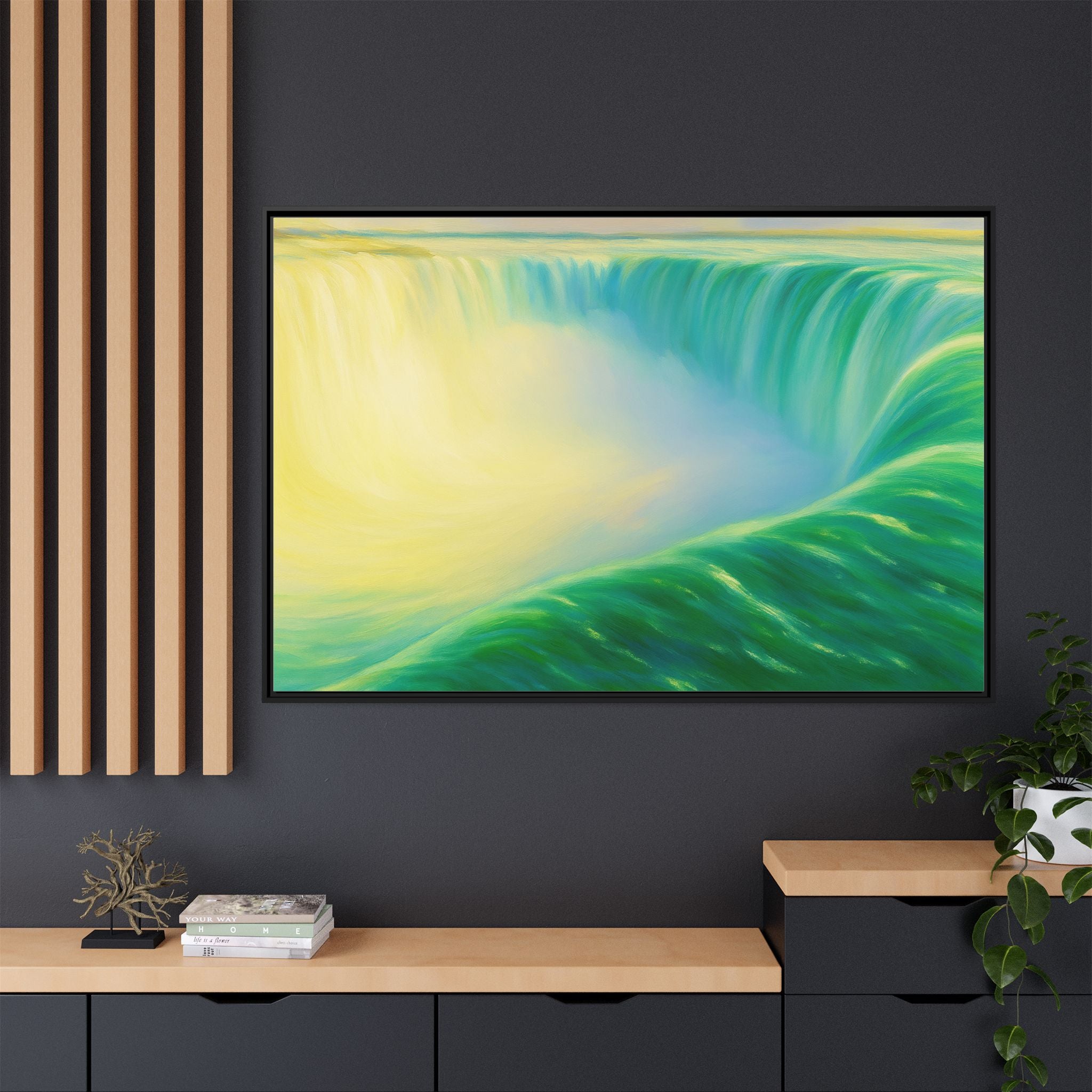 Nature Serene Waterfall