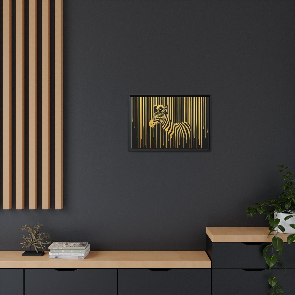 Gold Dripping Zebra