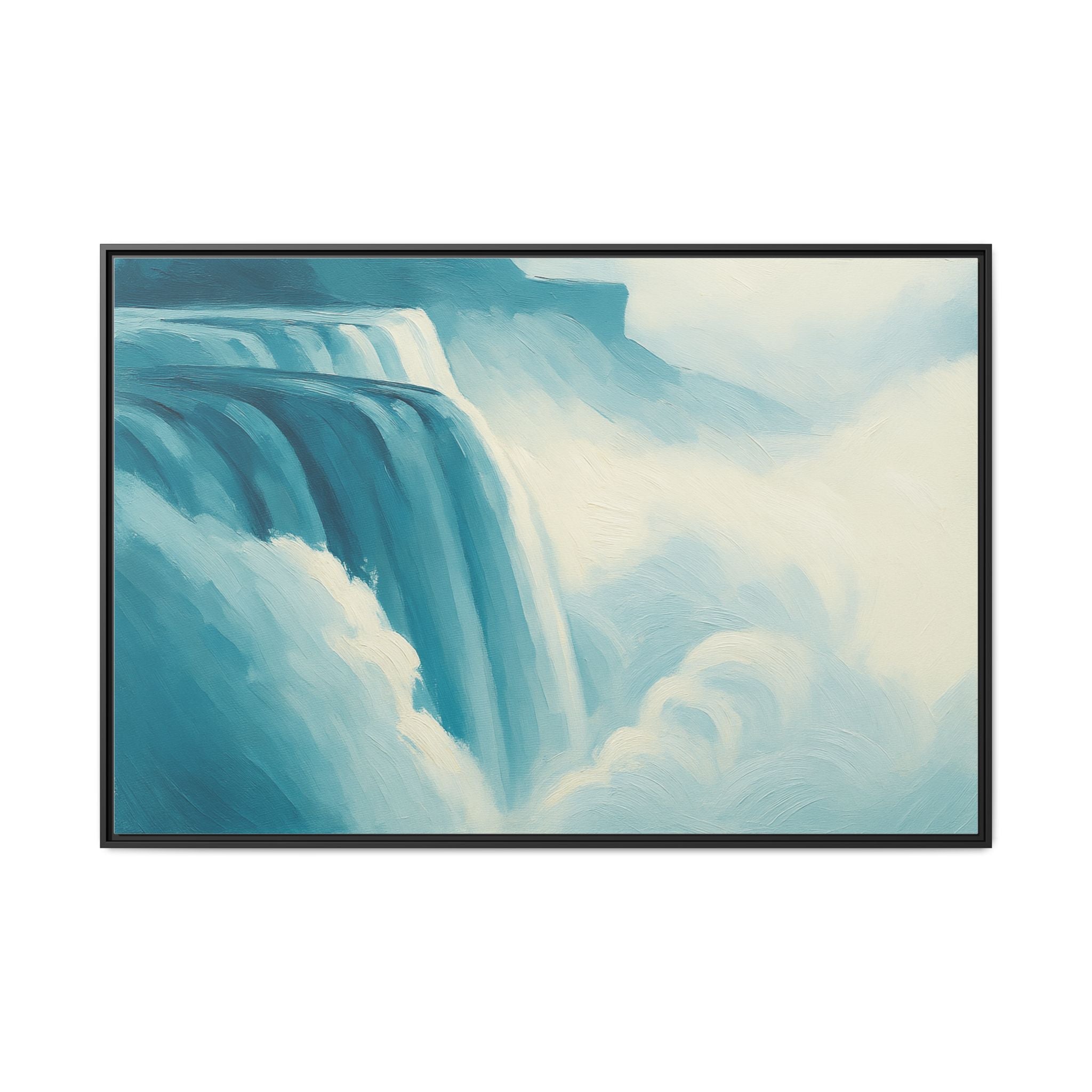 Blue Beautiful Waterfall