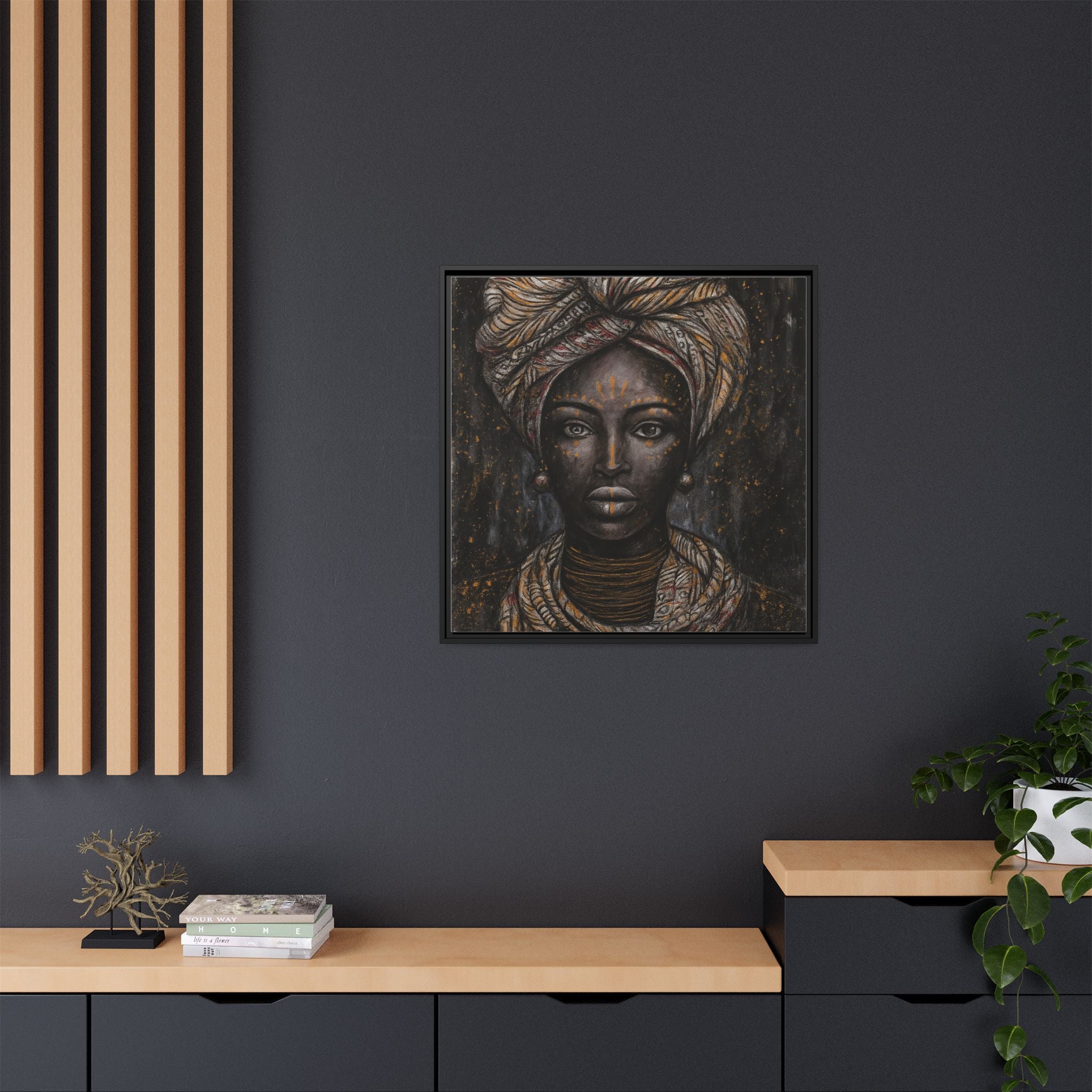 Artistic African Lady